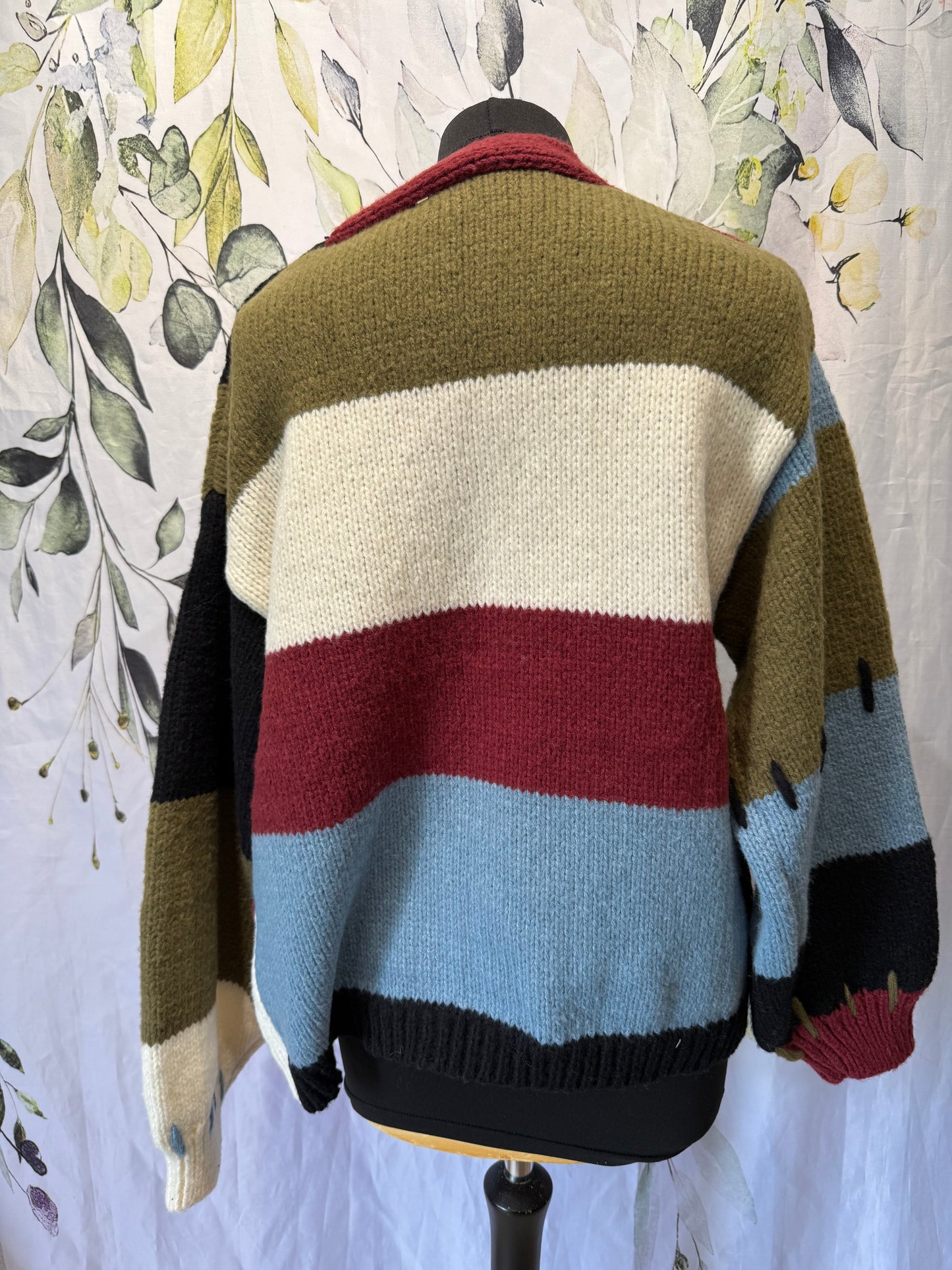 Hand Knit Style Cardi