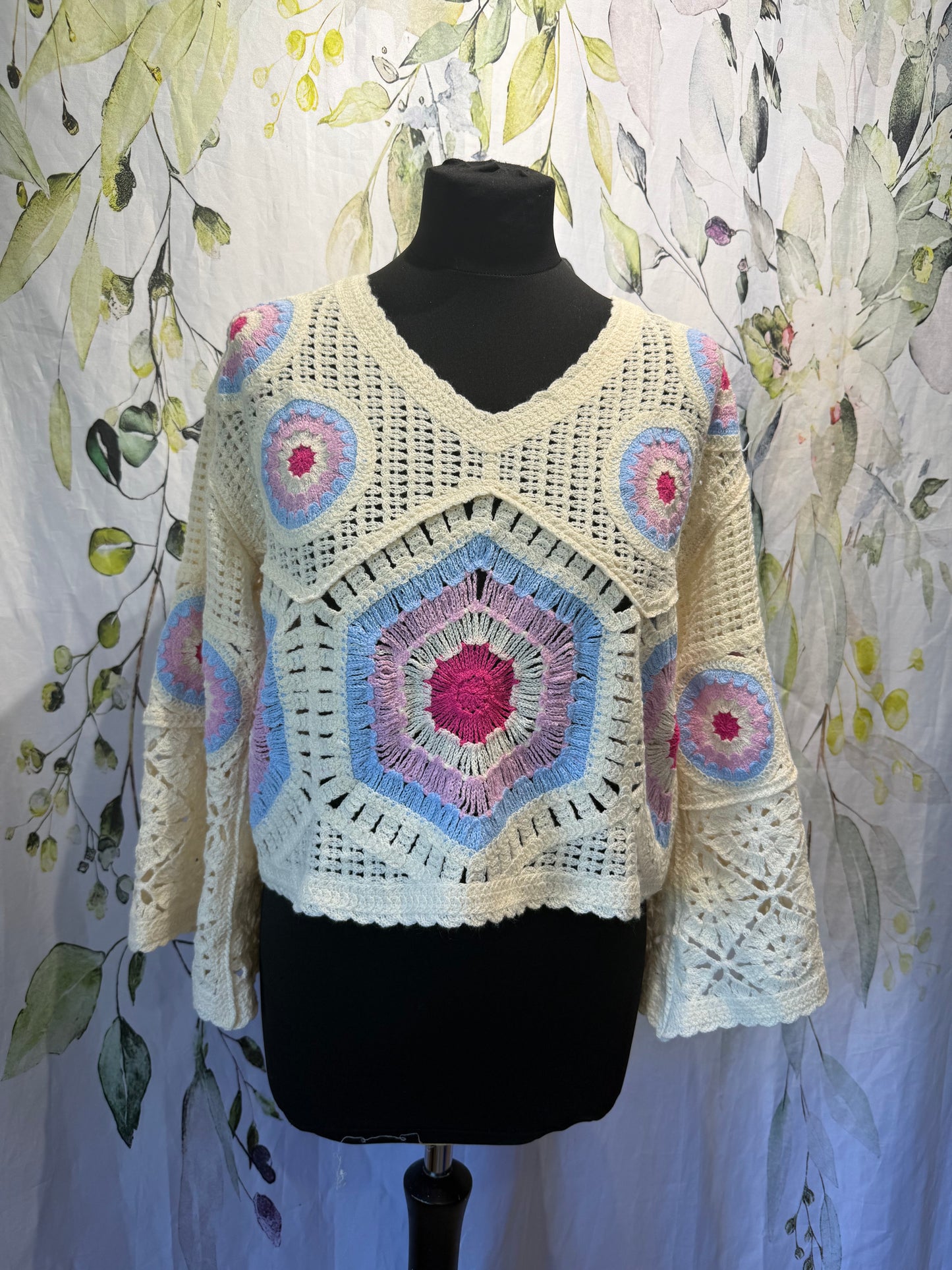 Cropped Crochet Top