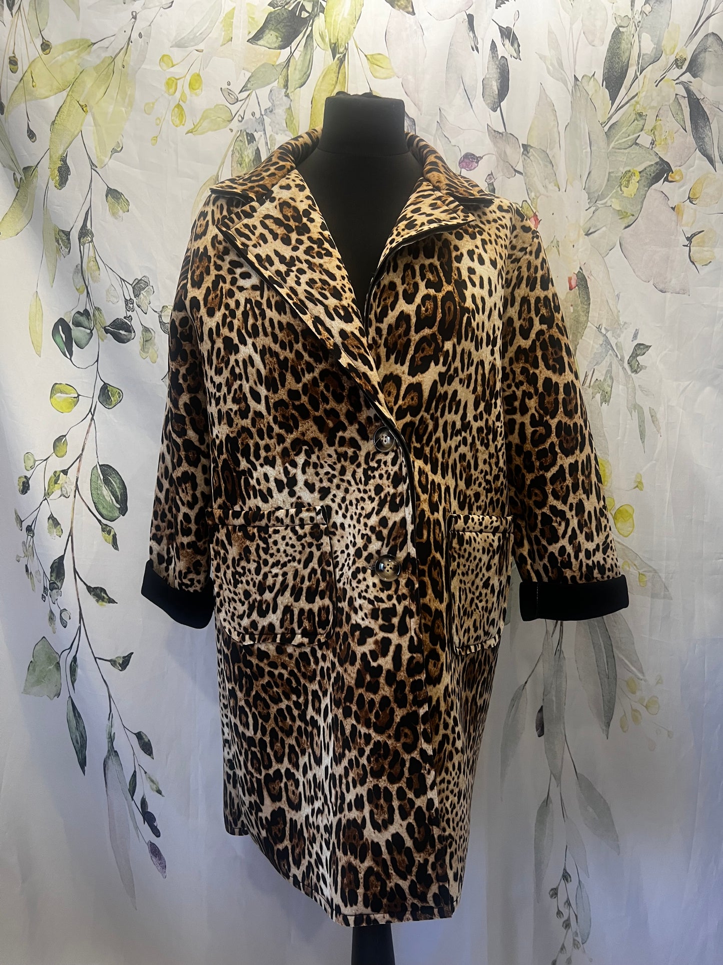 Animal Print Jacket
