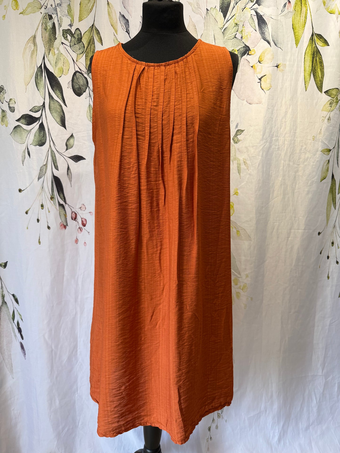 Pintuck Dress