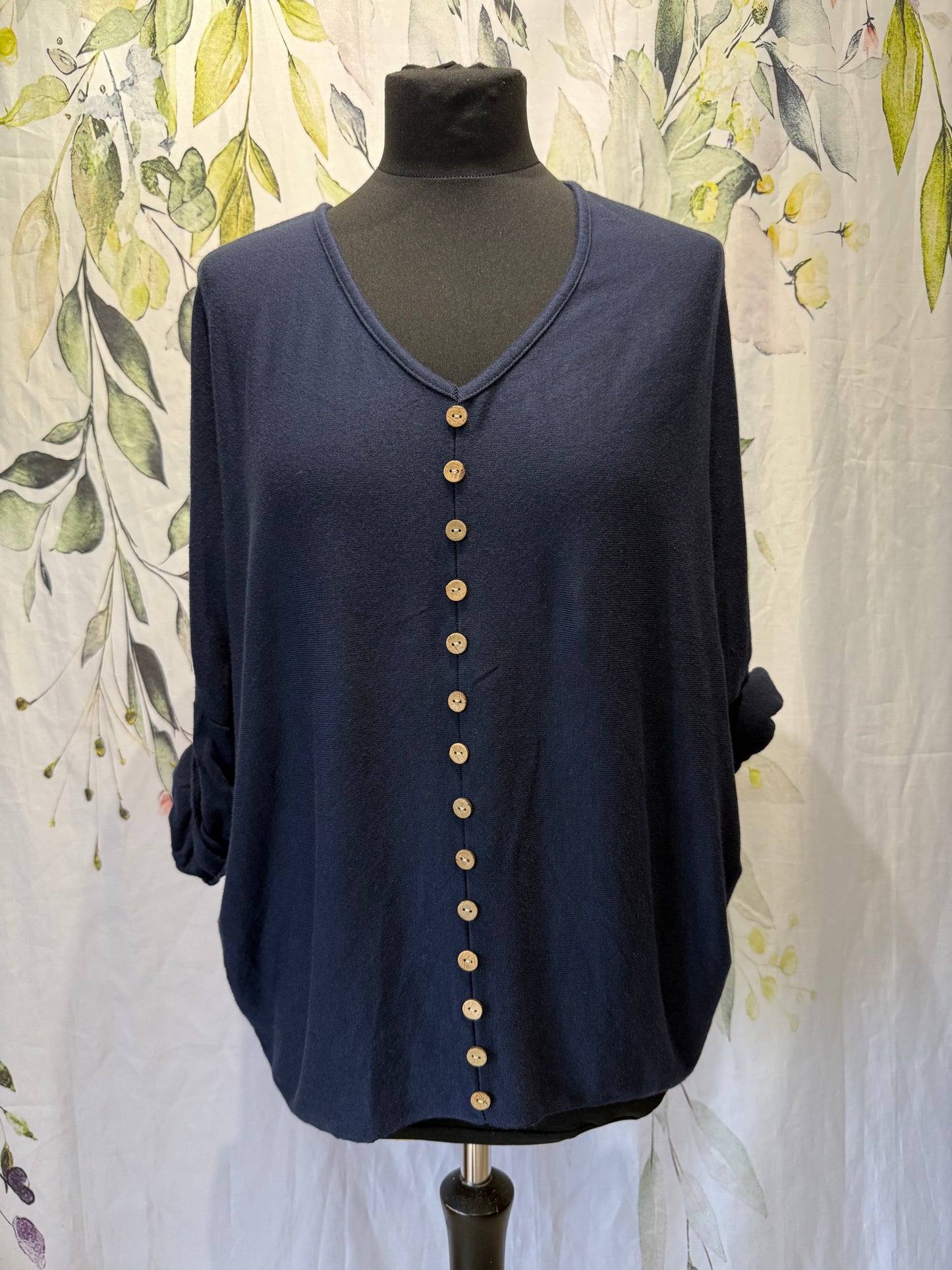 Button Detail Knit