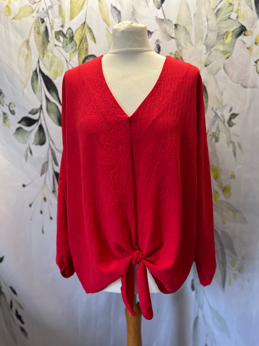 Tie Front Shirt