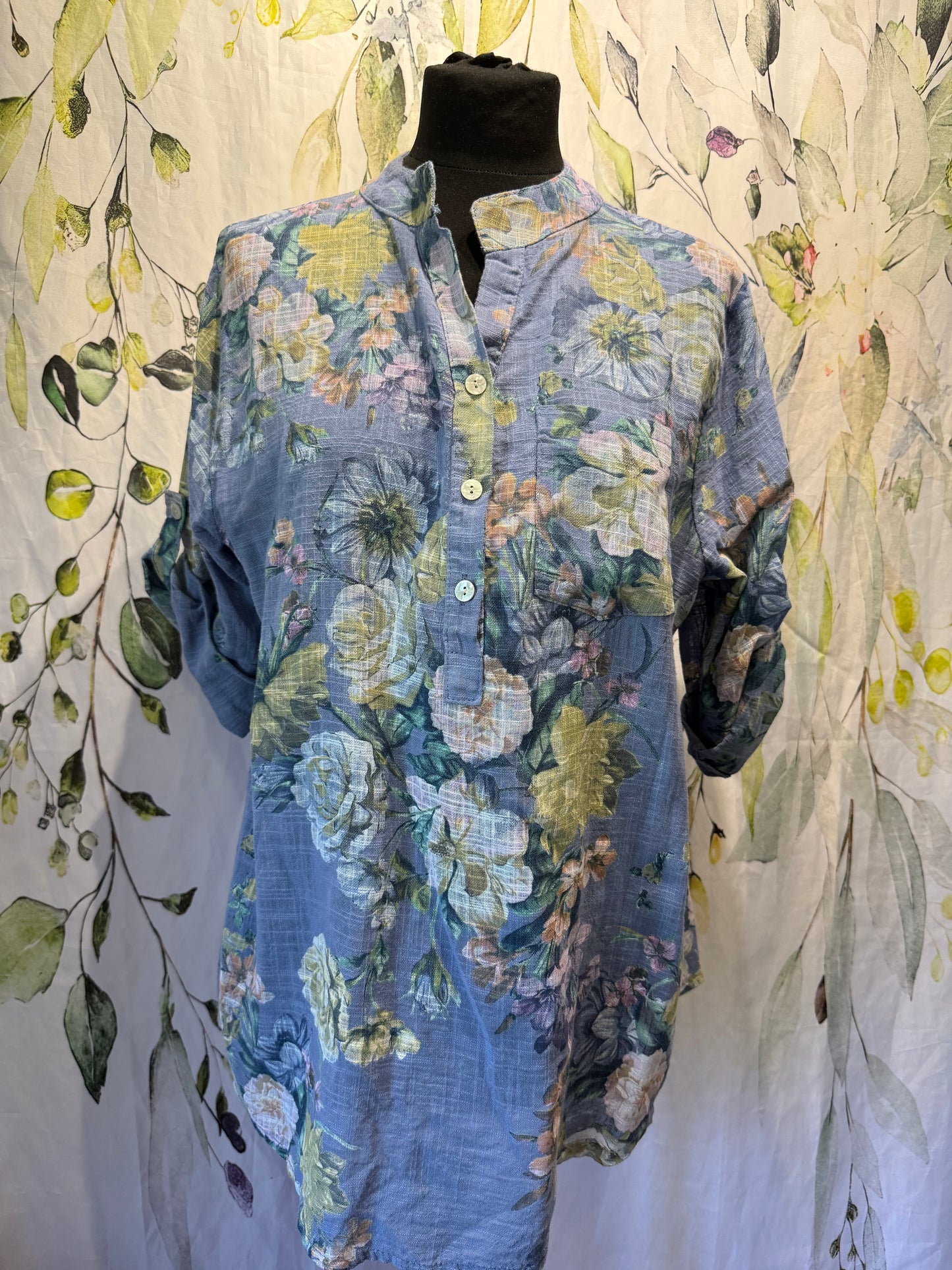 Floral Cotton Shirt
