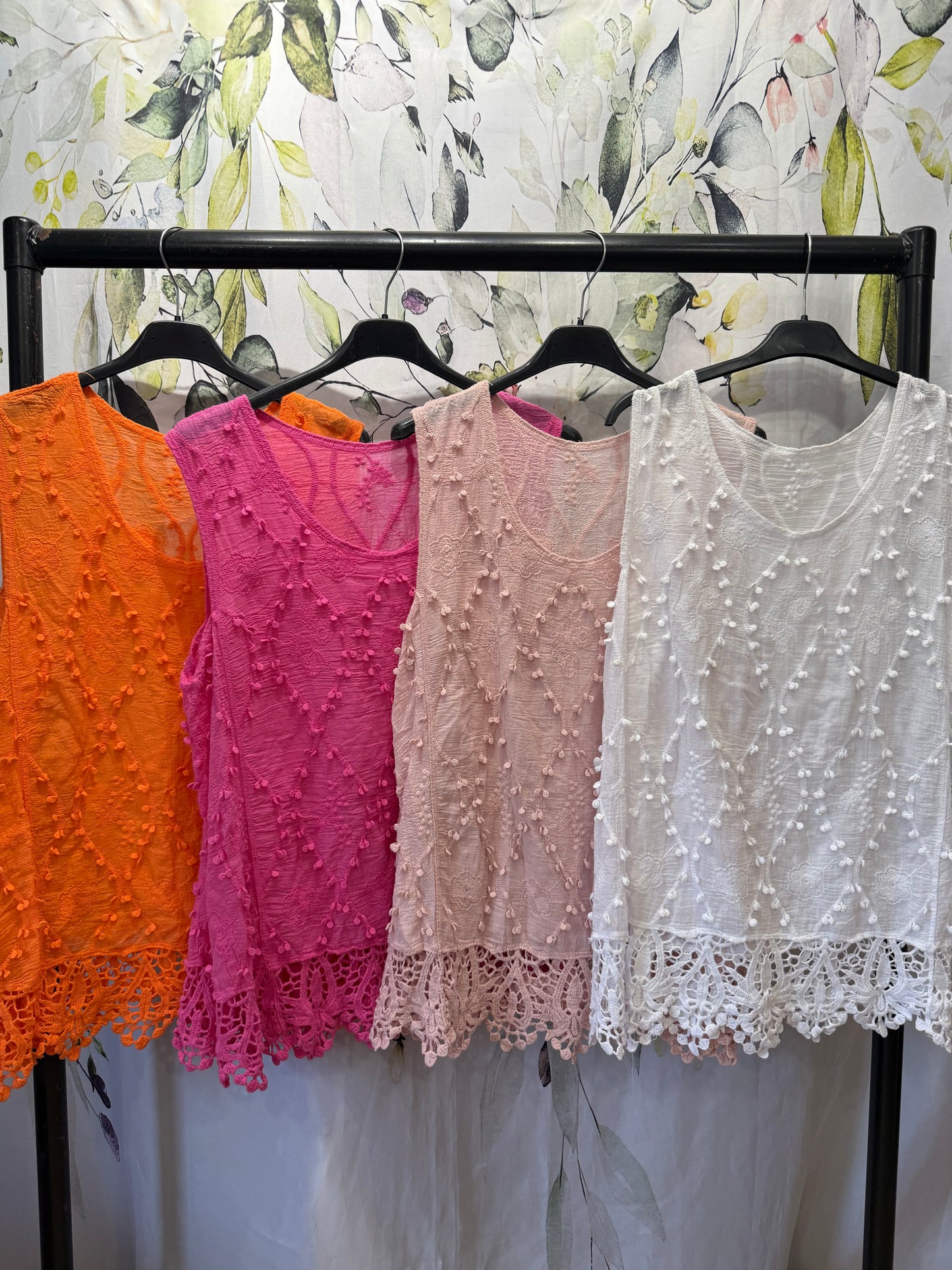 Lace and Crochet Top