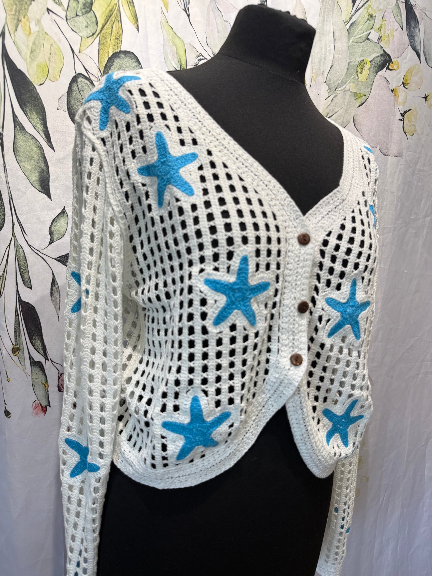 Starfish Crochet Cardi