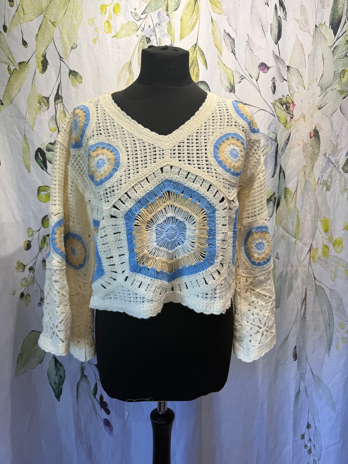 Cropped Crochet Top