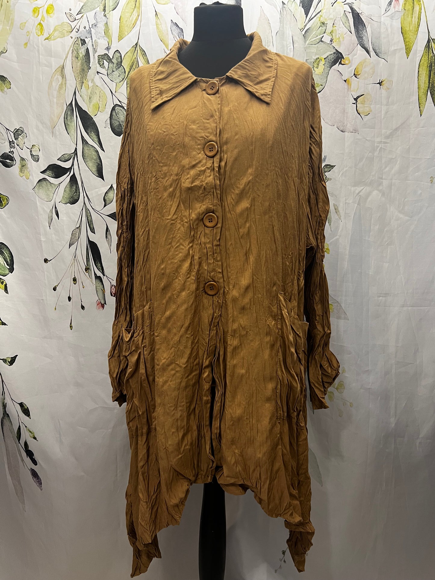 Oversized Crinkle Shirt