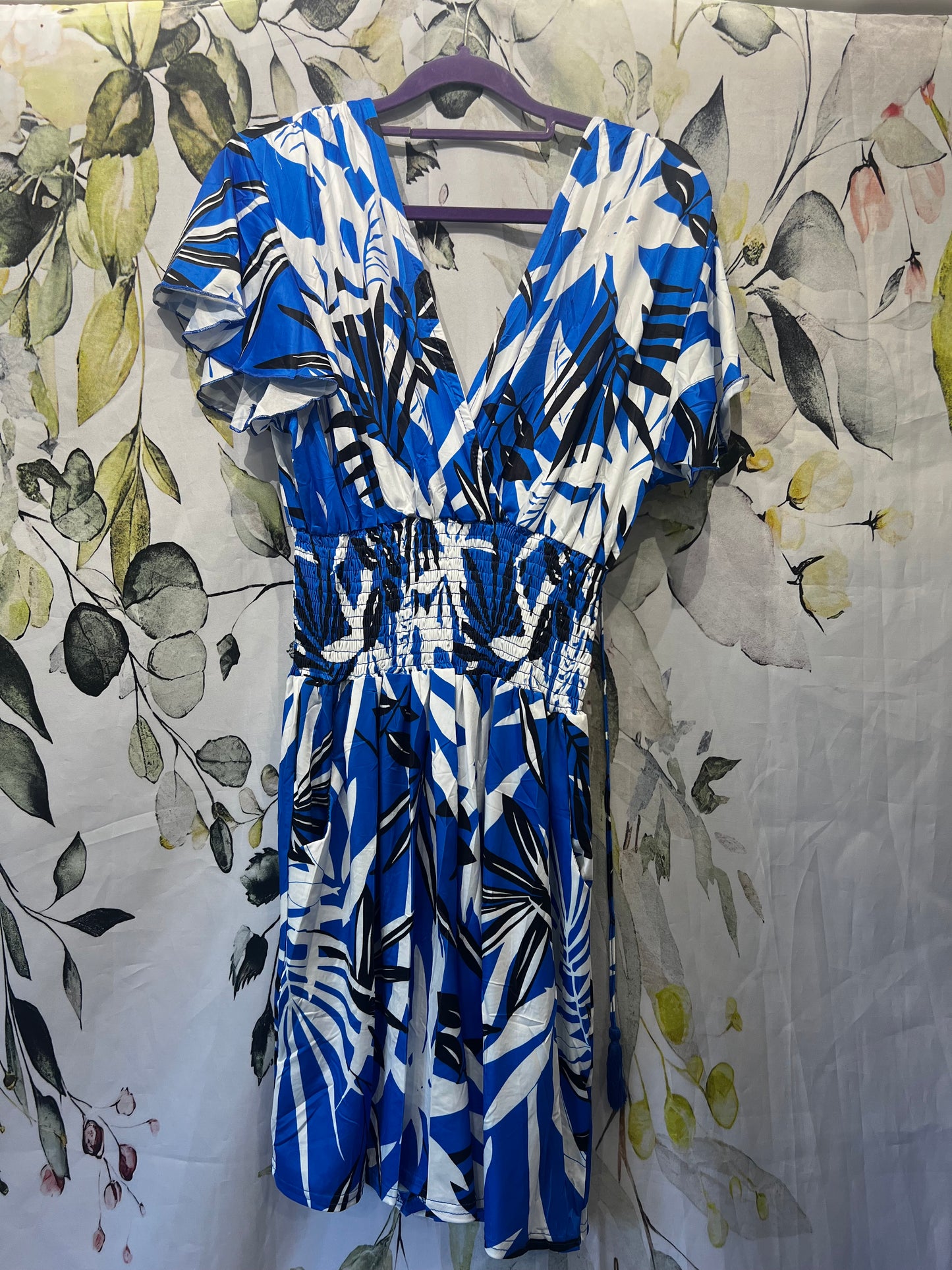 Tropical Leaf Playsuit