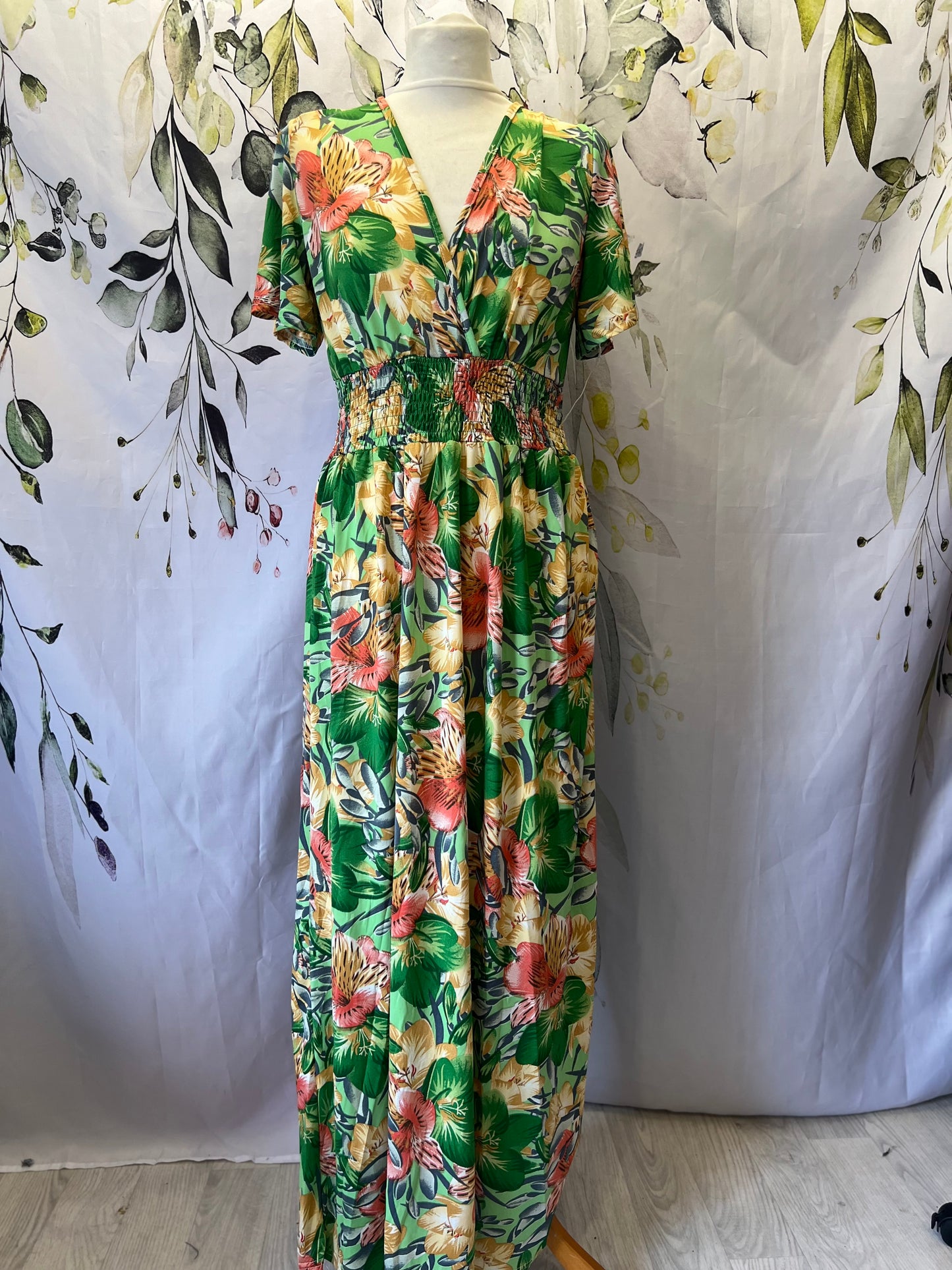 Tropical Maxi Dress