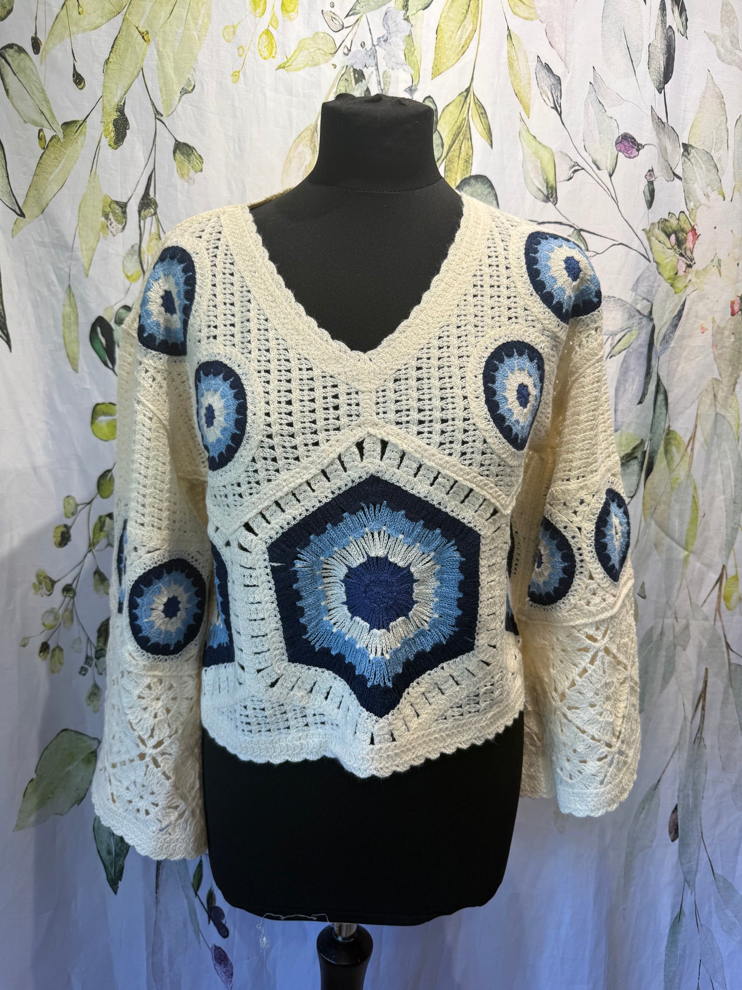 Cropped Crochet Top
