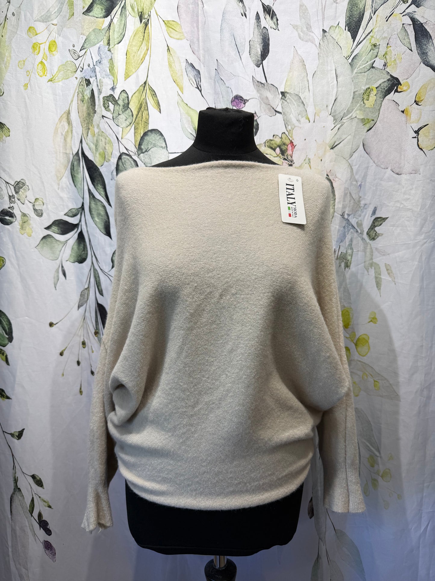 Button Back Soft Knit