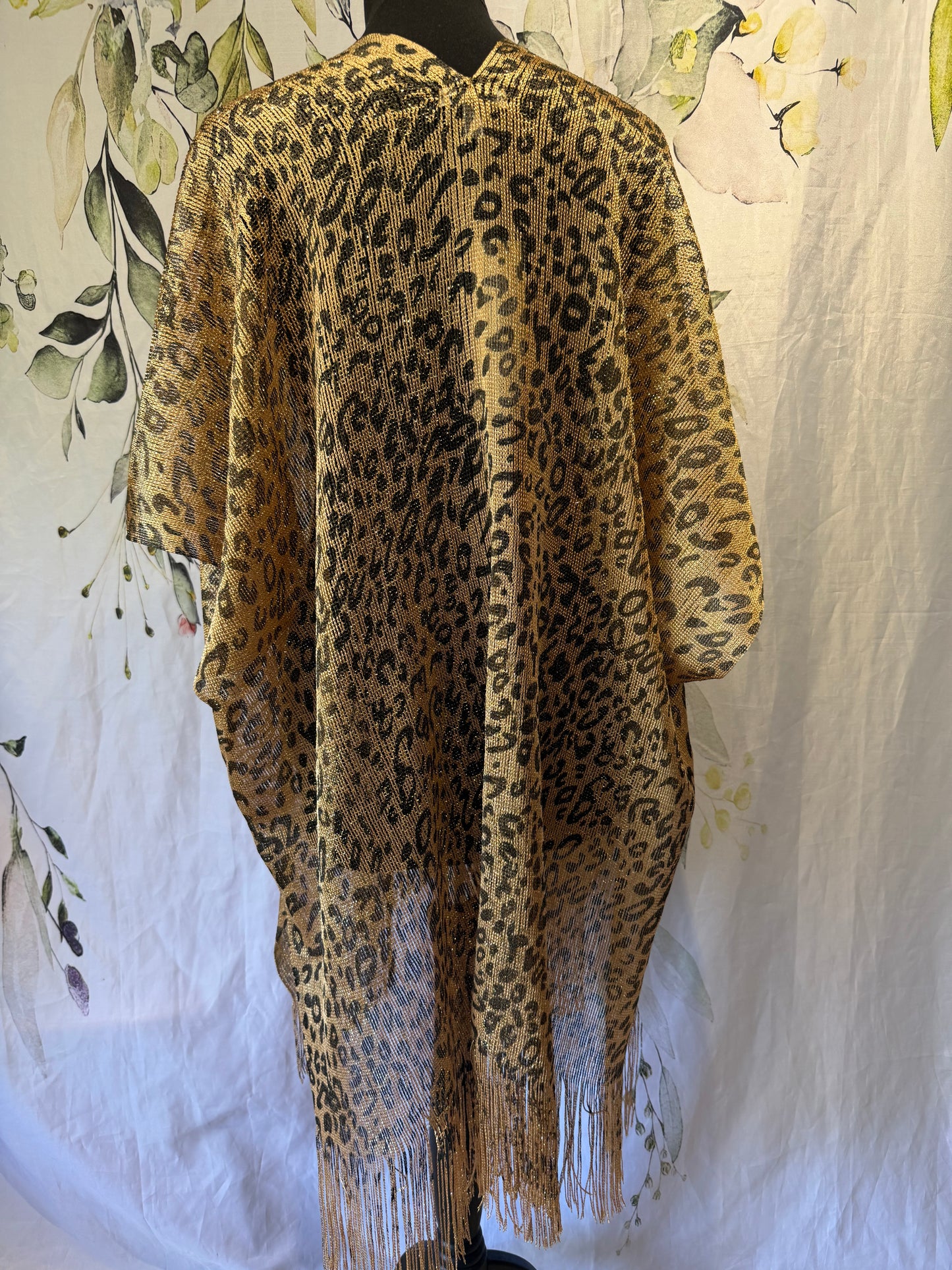 Animal Print Cover Up