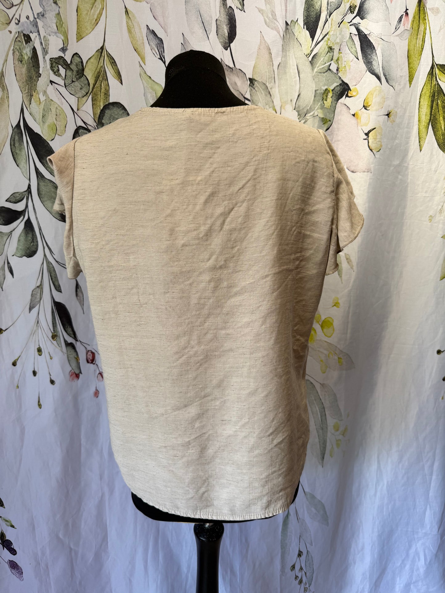 Flutter Sleeve Top