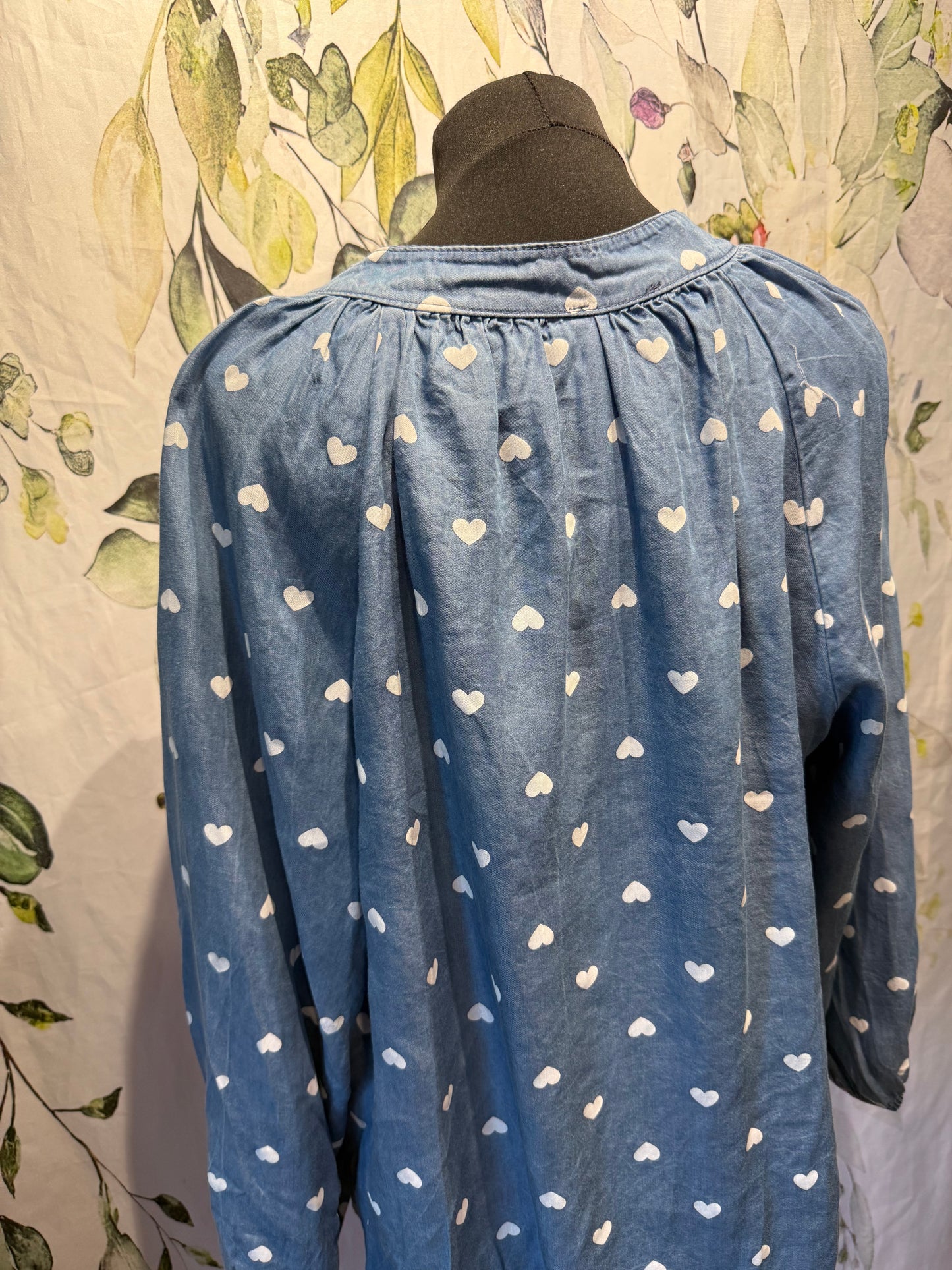 Heart Denim Shirt