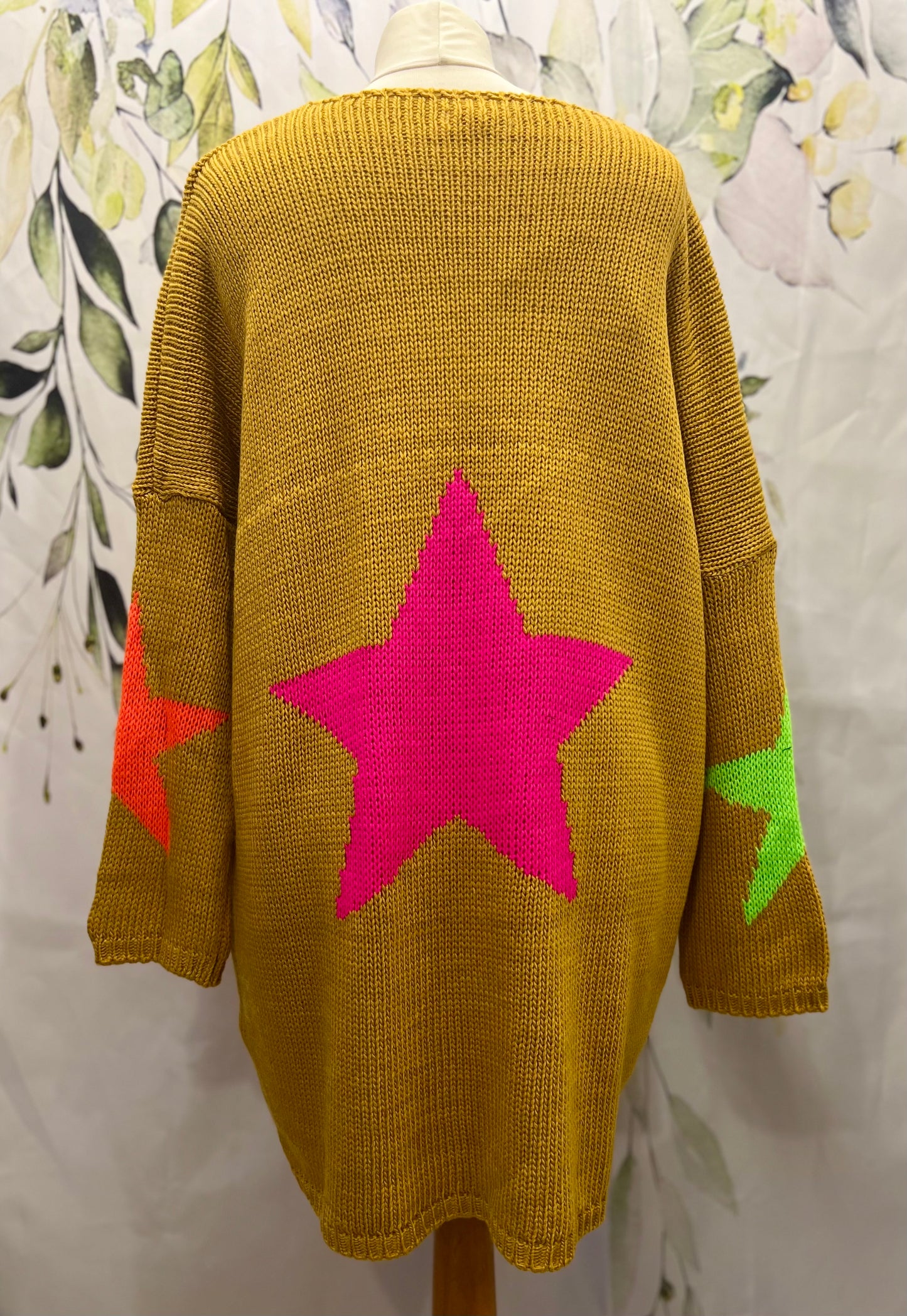Neon Star Knit
