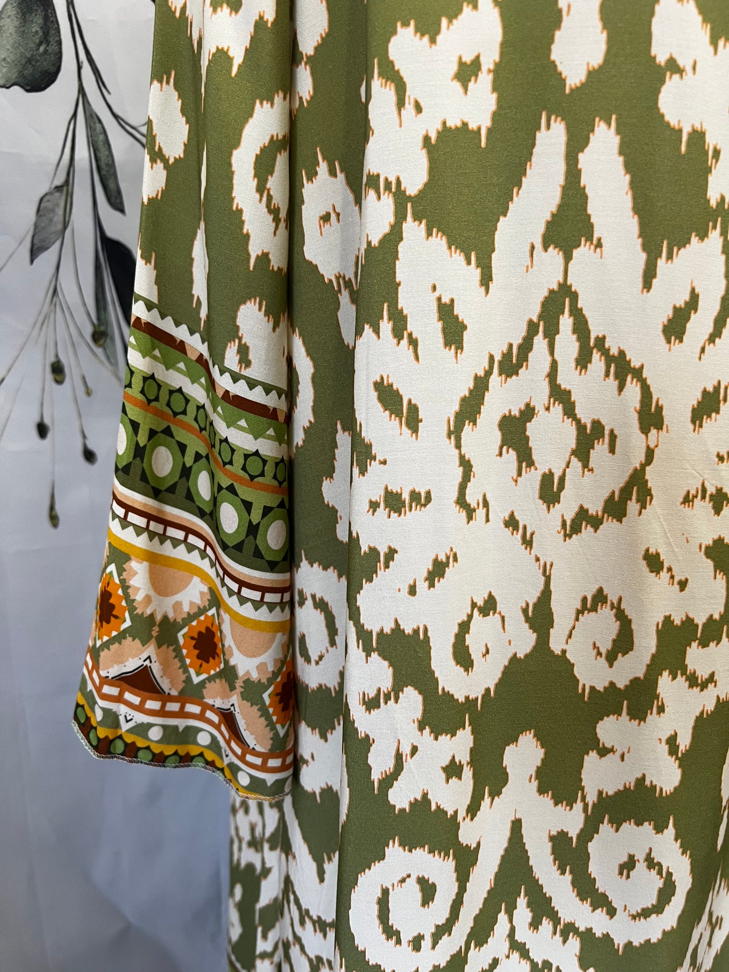Embroidered Tunic Dress