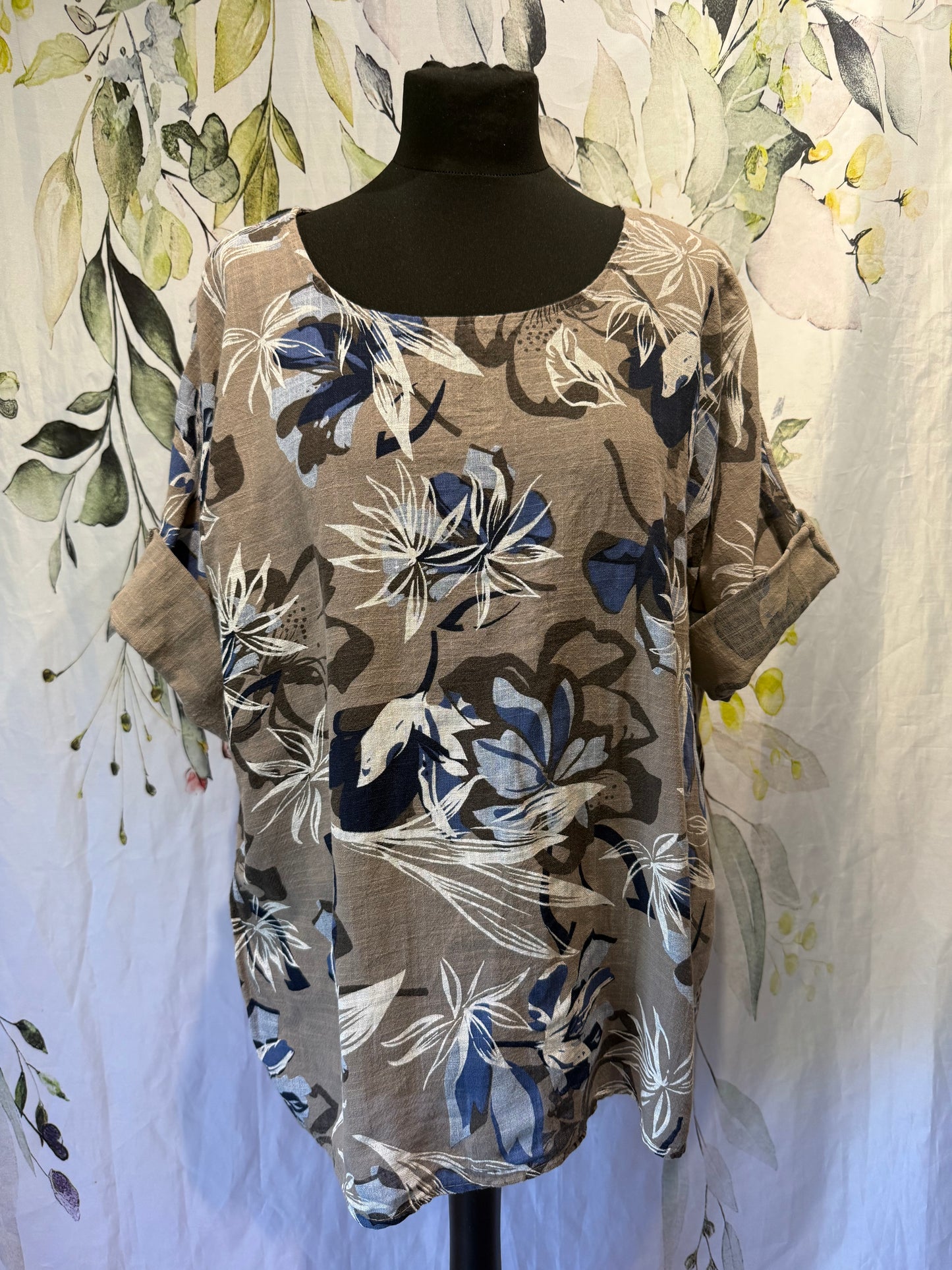 Floral Cotton Top