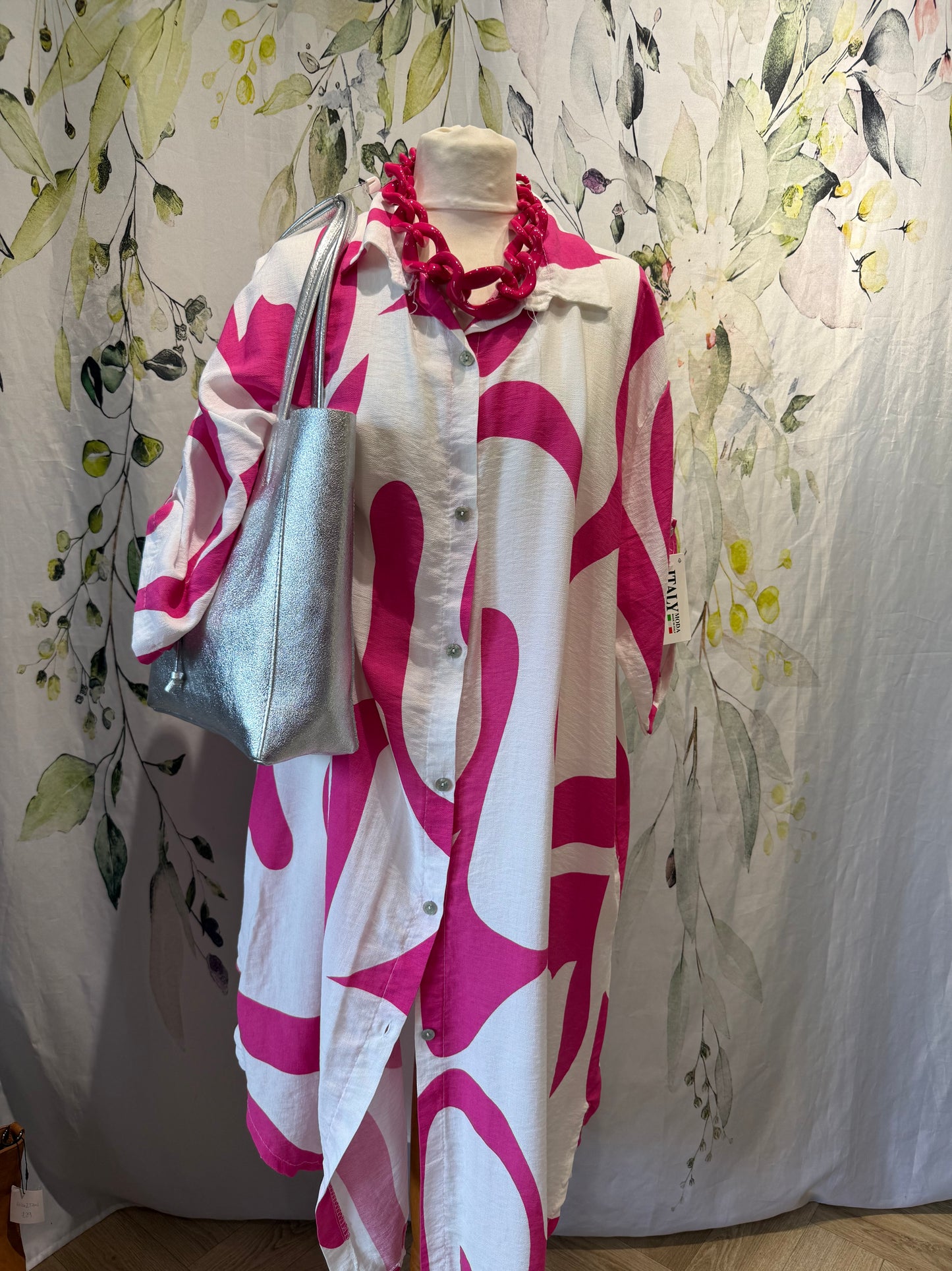 Swirl Shirt Dress