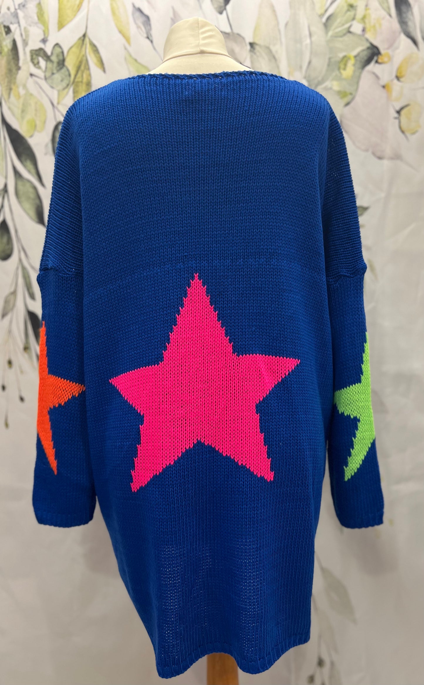 Neon Star Knit