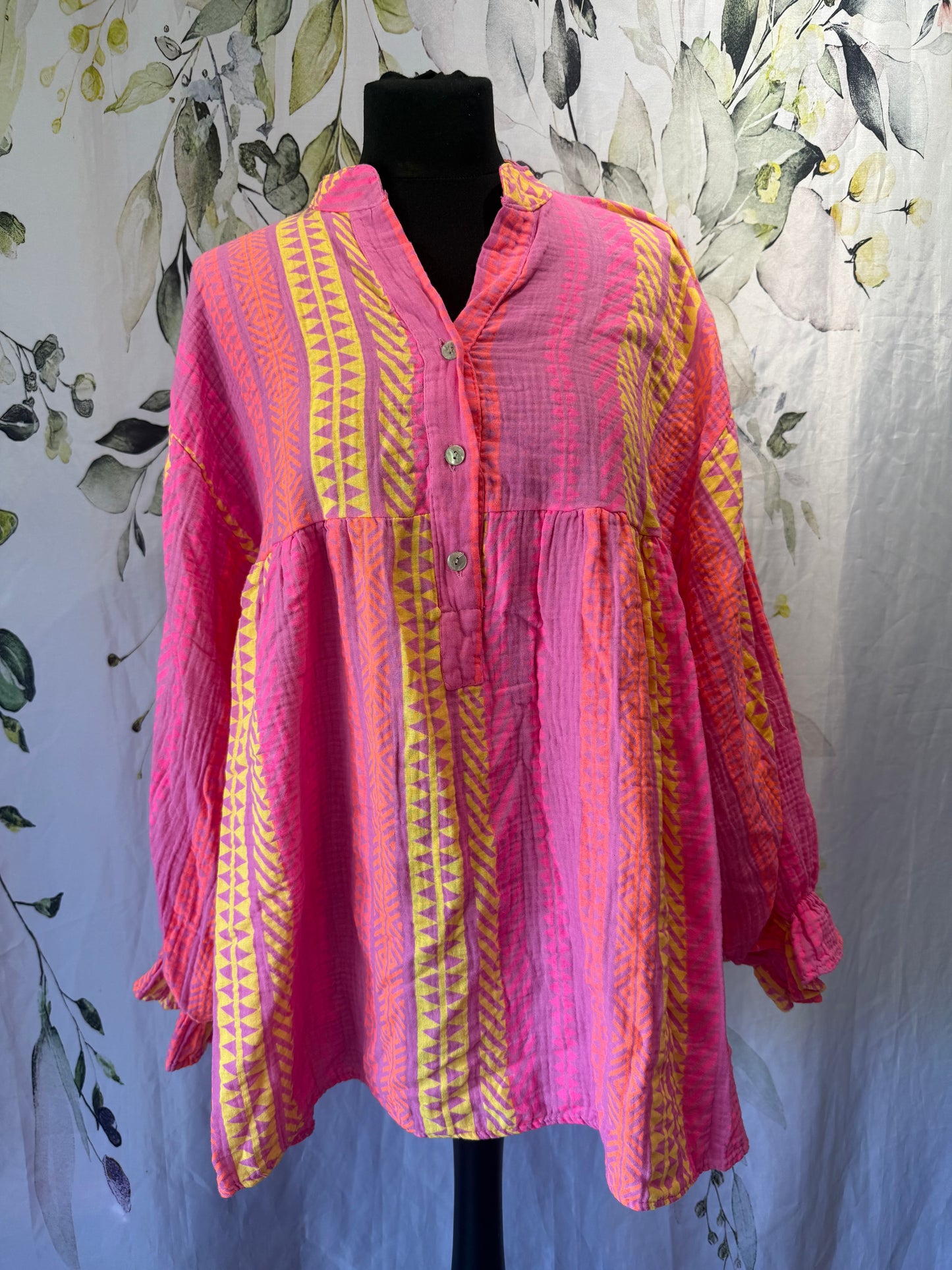 Neon Smock Top