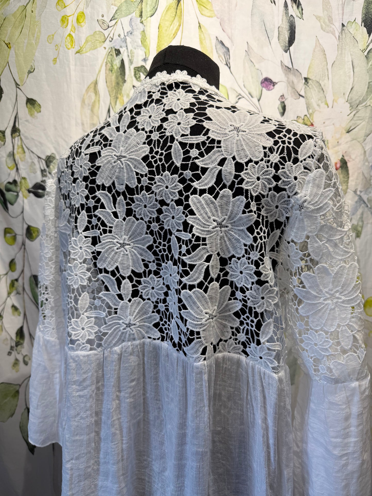 Lace Back Blouse