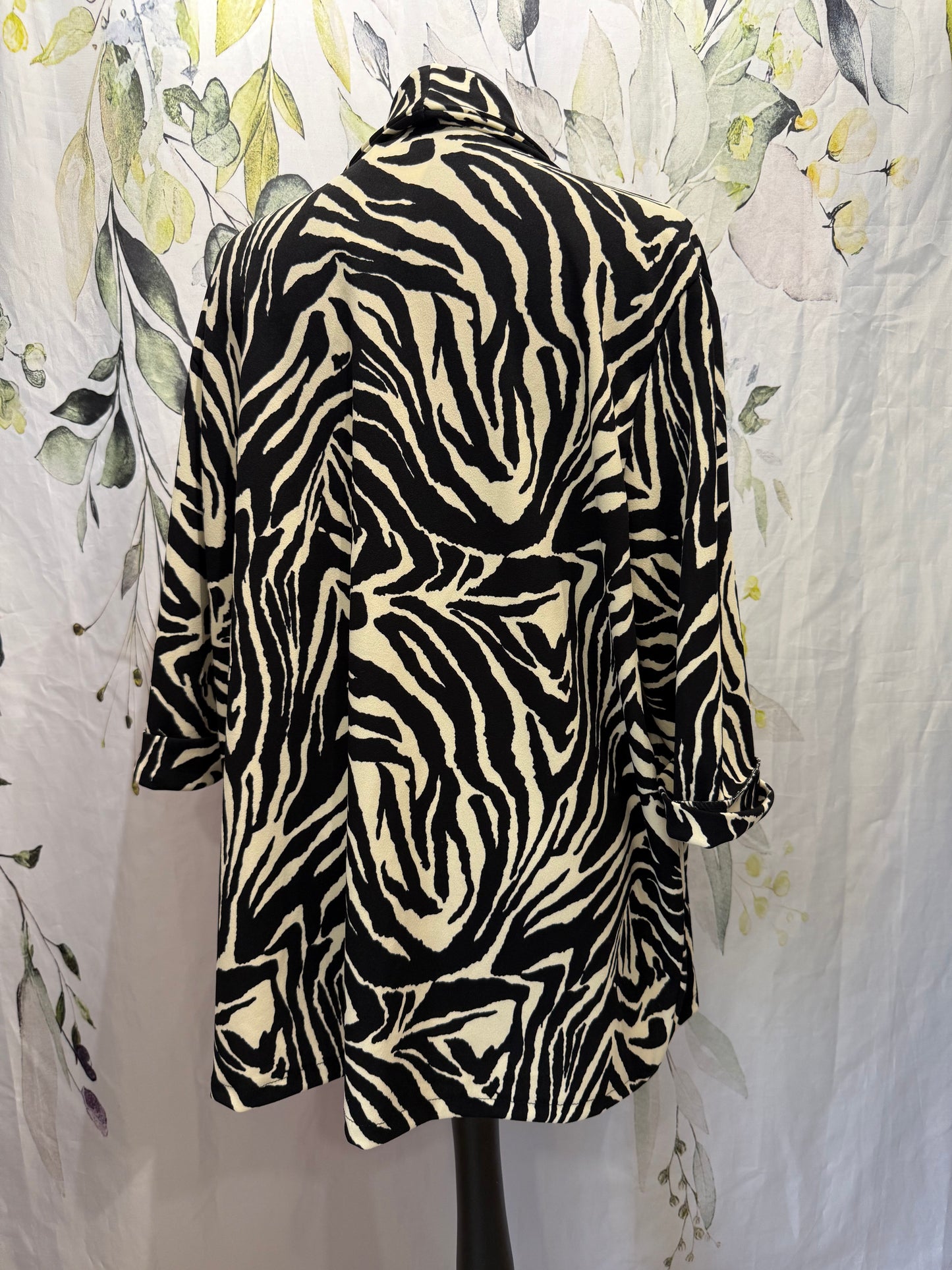 Animal Print Blazer