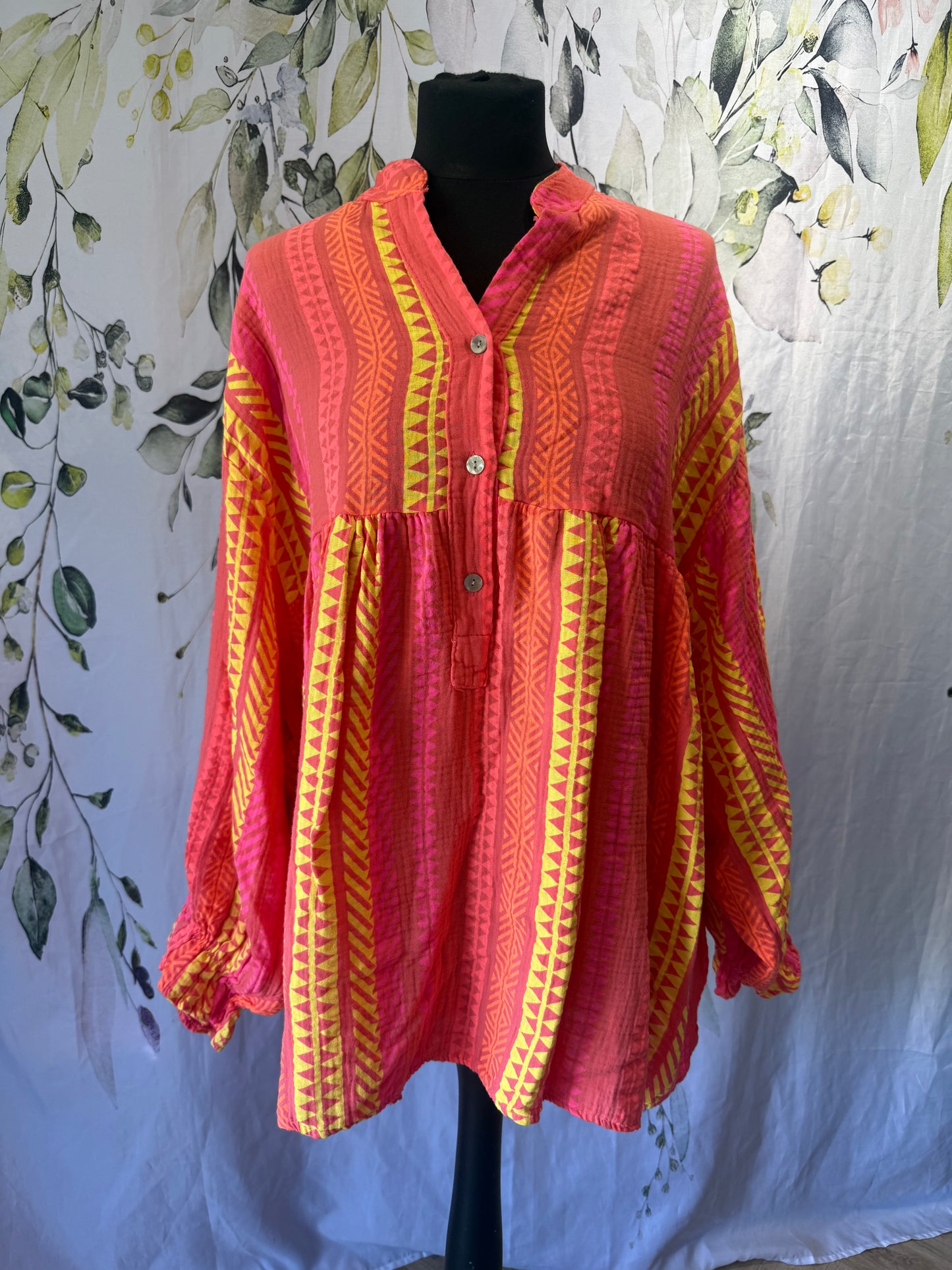 Neon Smock Top