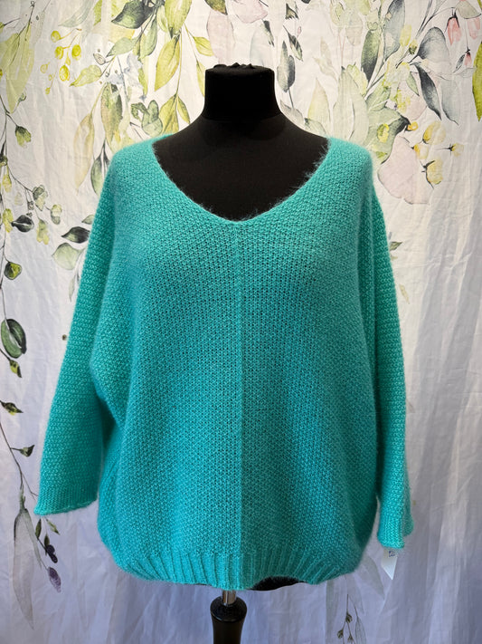 Fluffy Shimmer Knit