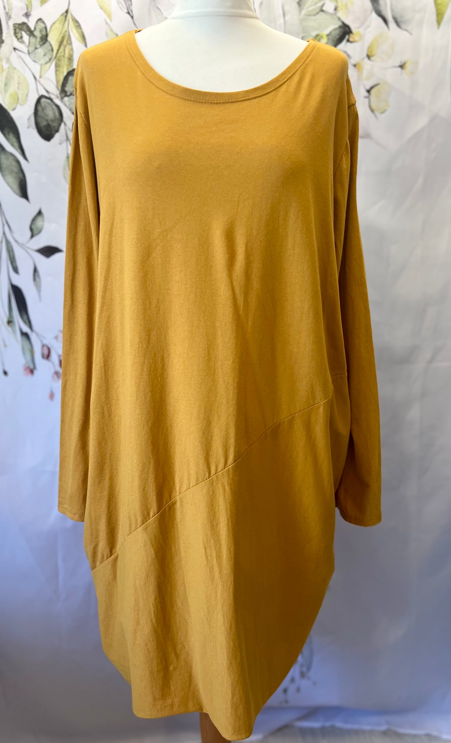 Oversized Balloon Style Tunic Dress