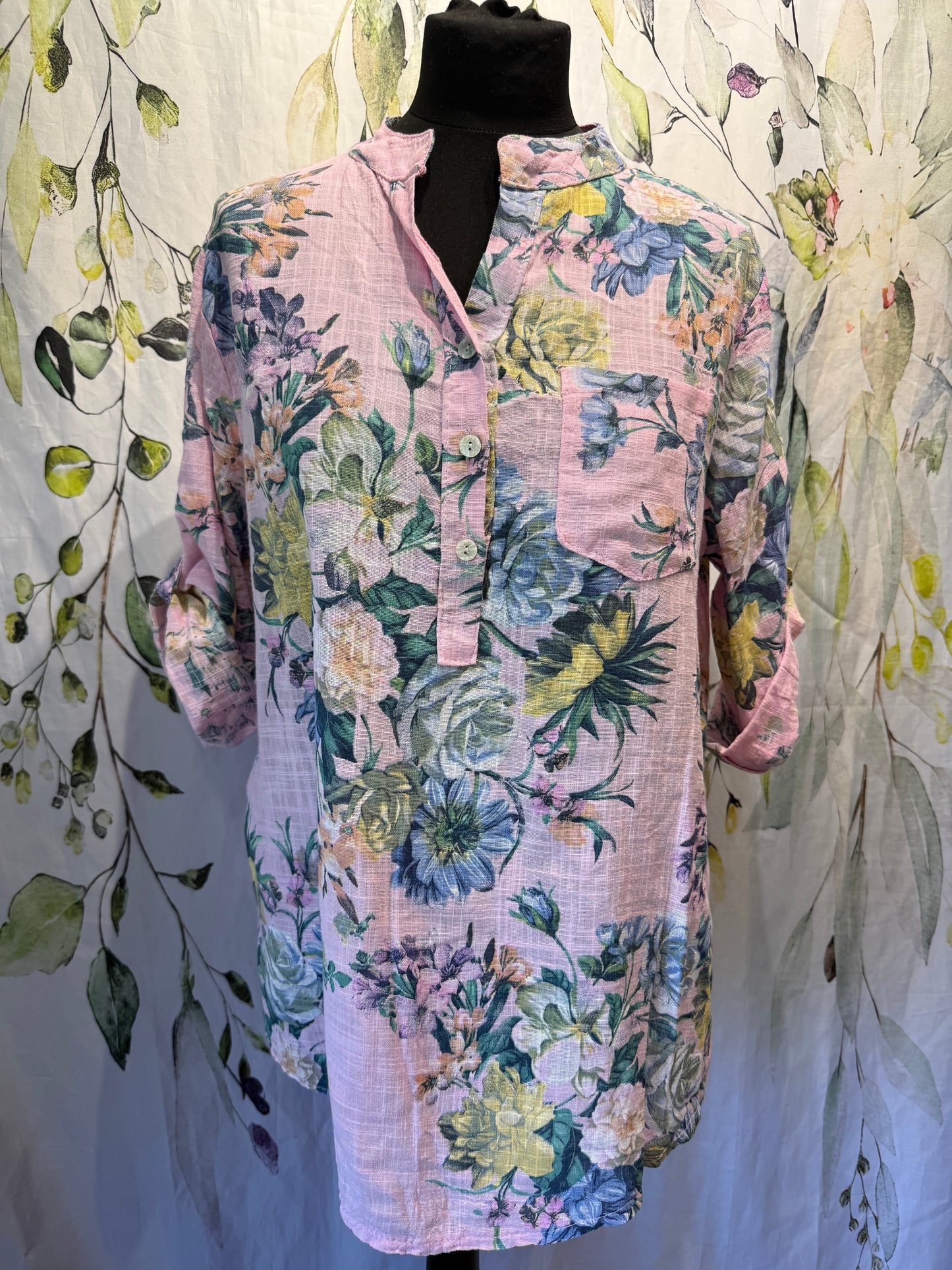 Floral Cotton Shirt