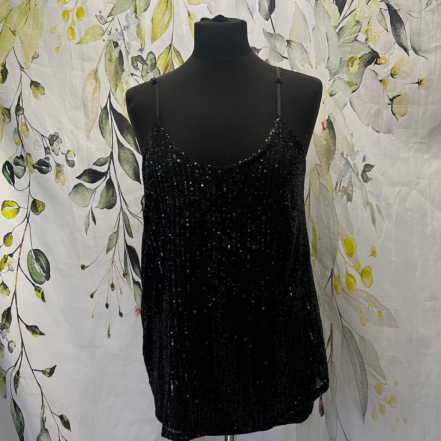 Sequin Cami Top