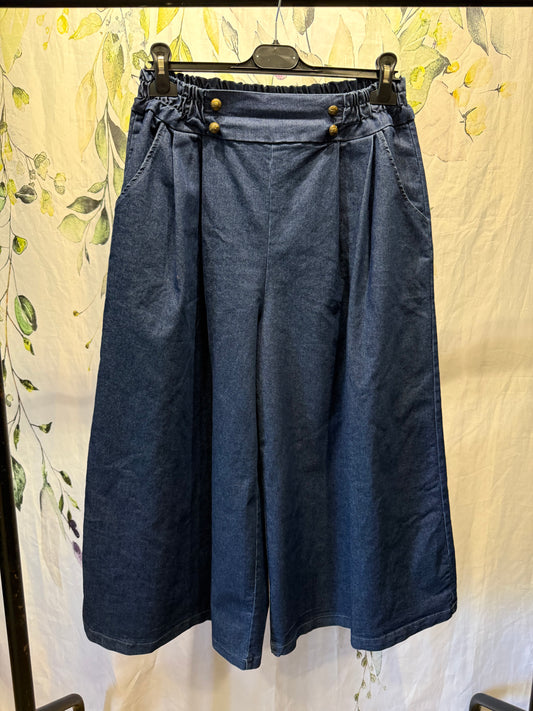 Culotte Style Jeans