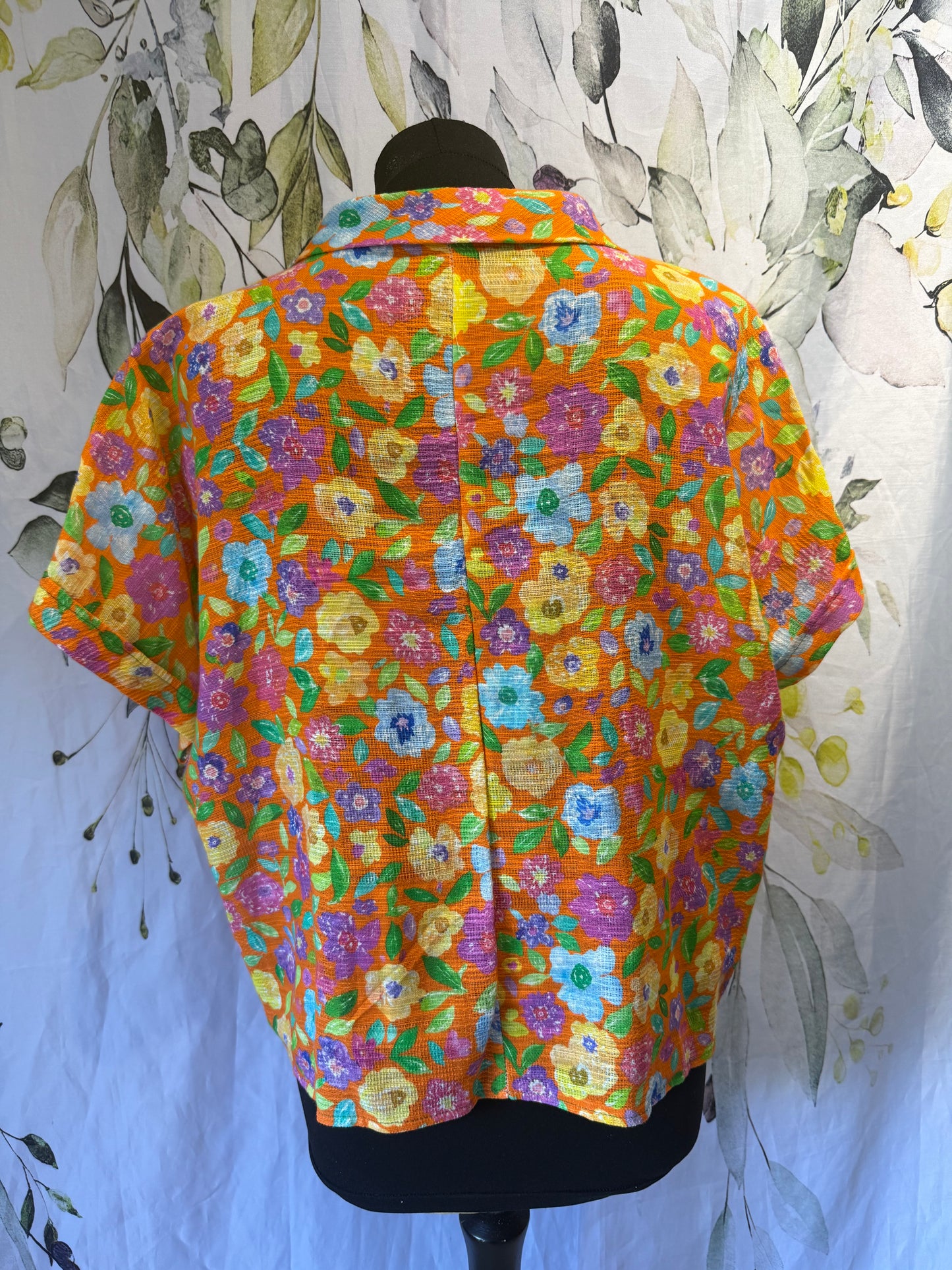 Floral Linen Shirt