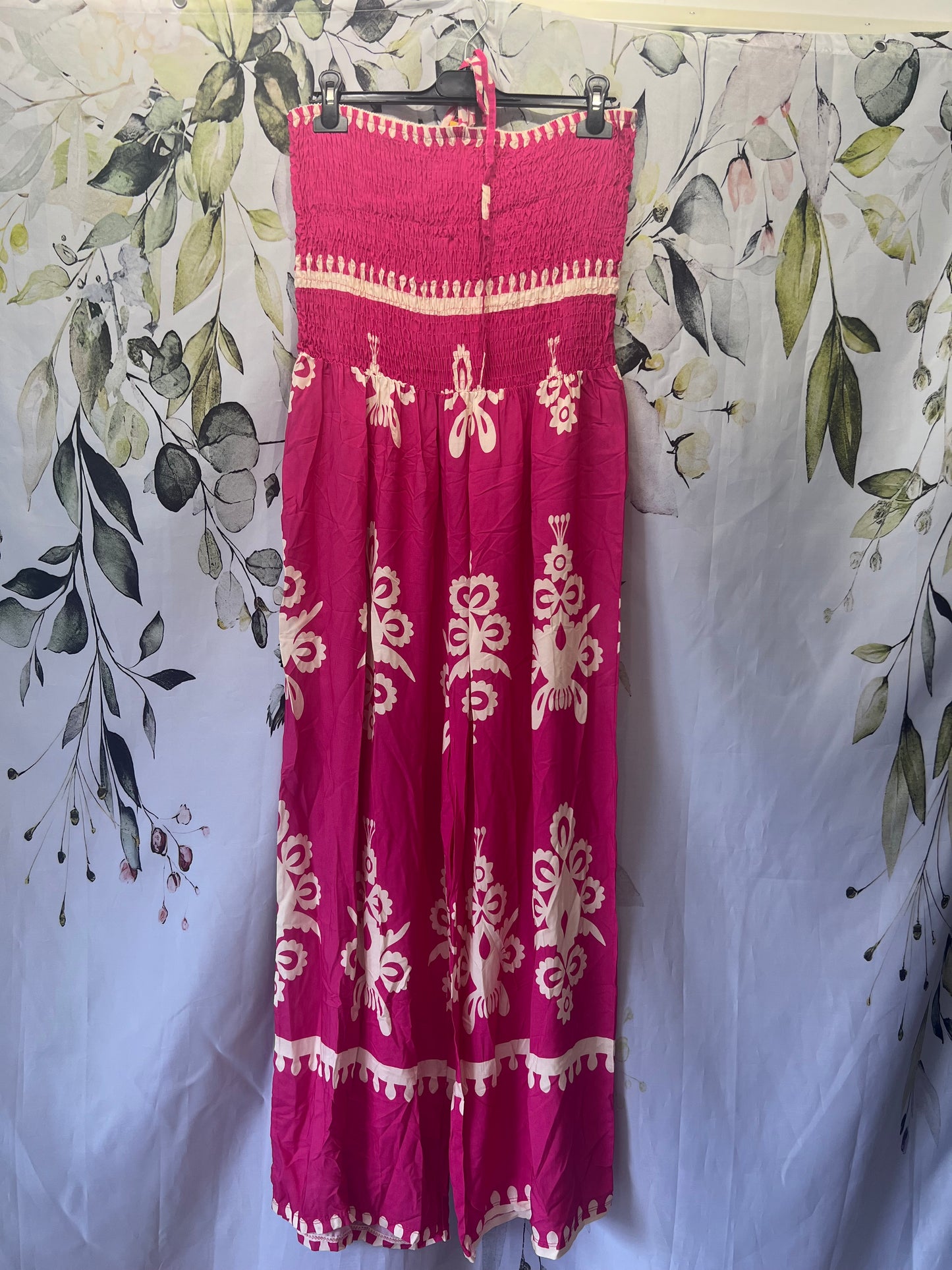 Shirred Jumpsuit