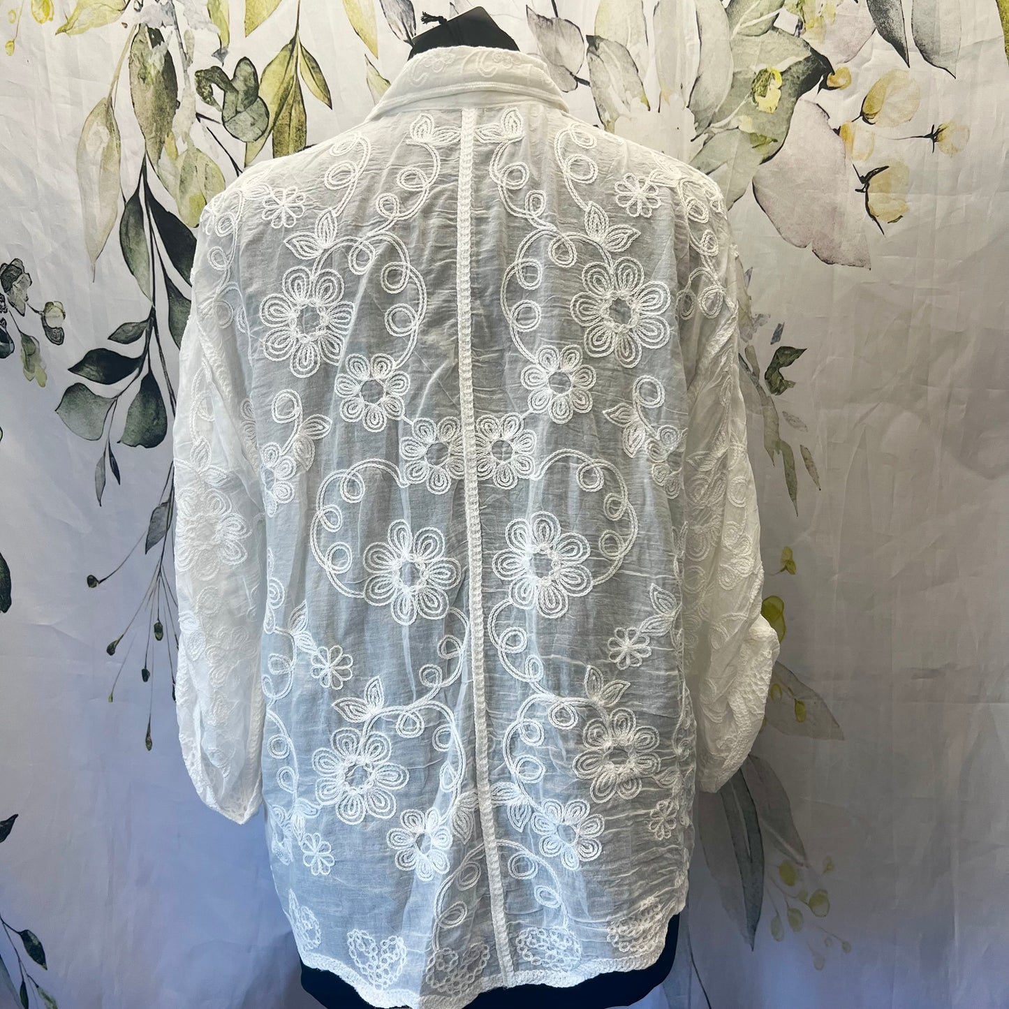 Cotton Embroidered Shirt