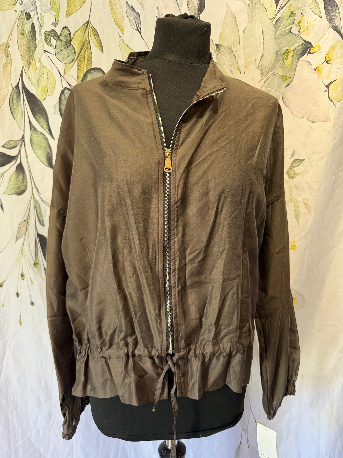 Sheer Bomber Jacket