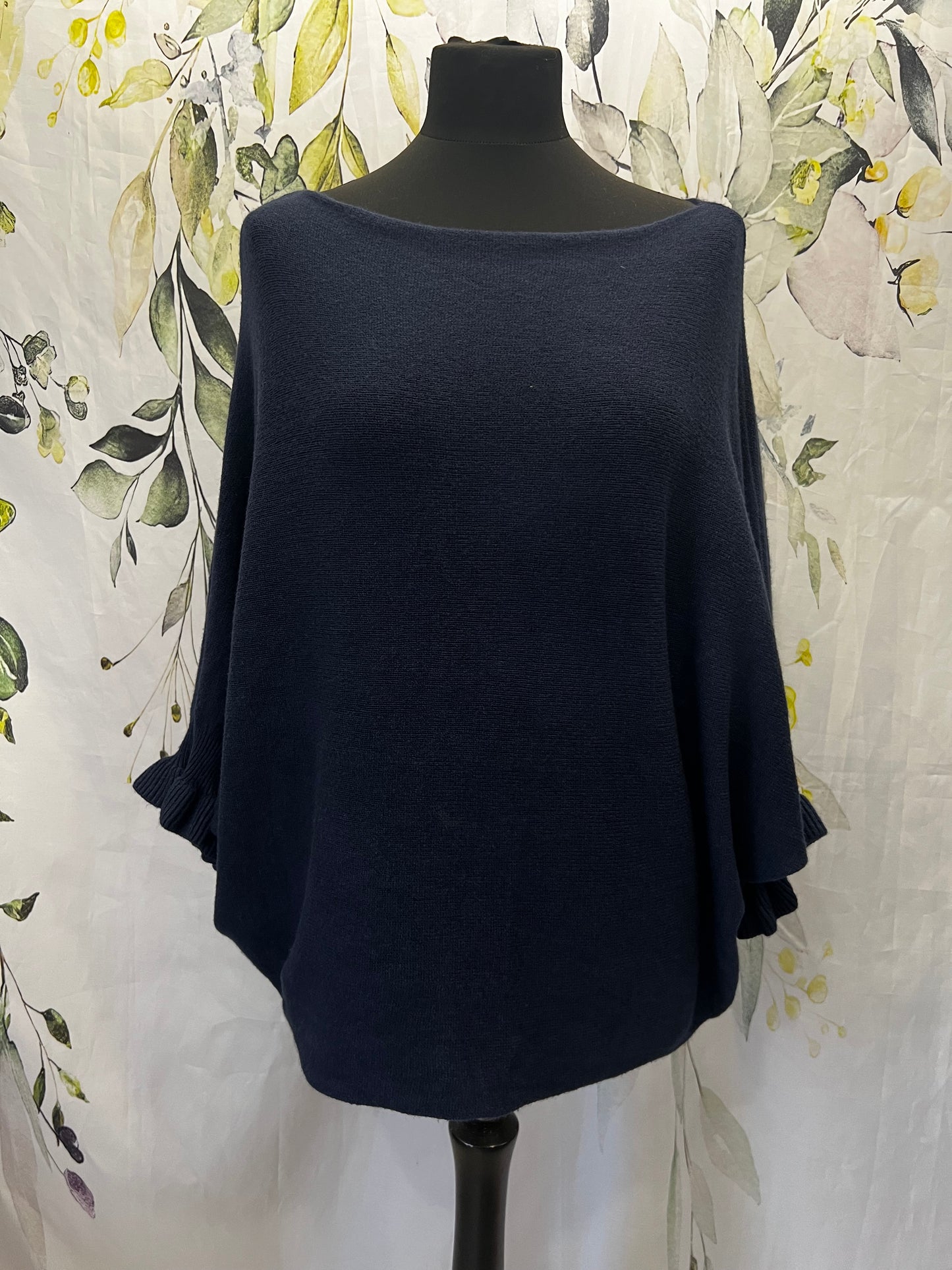 Frill Sleeve Knit