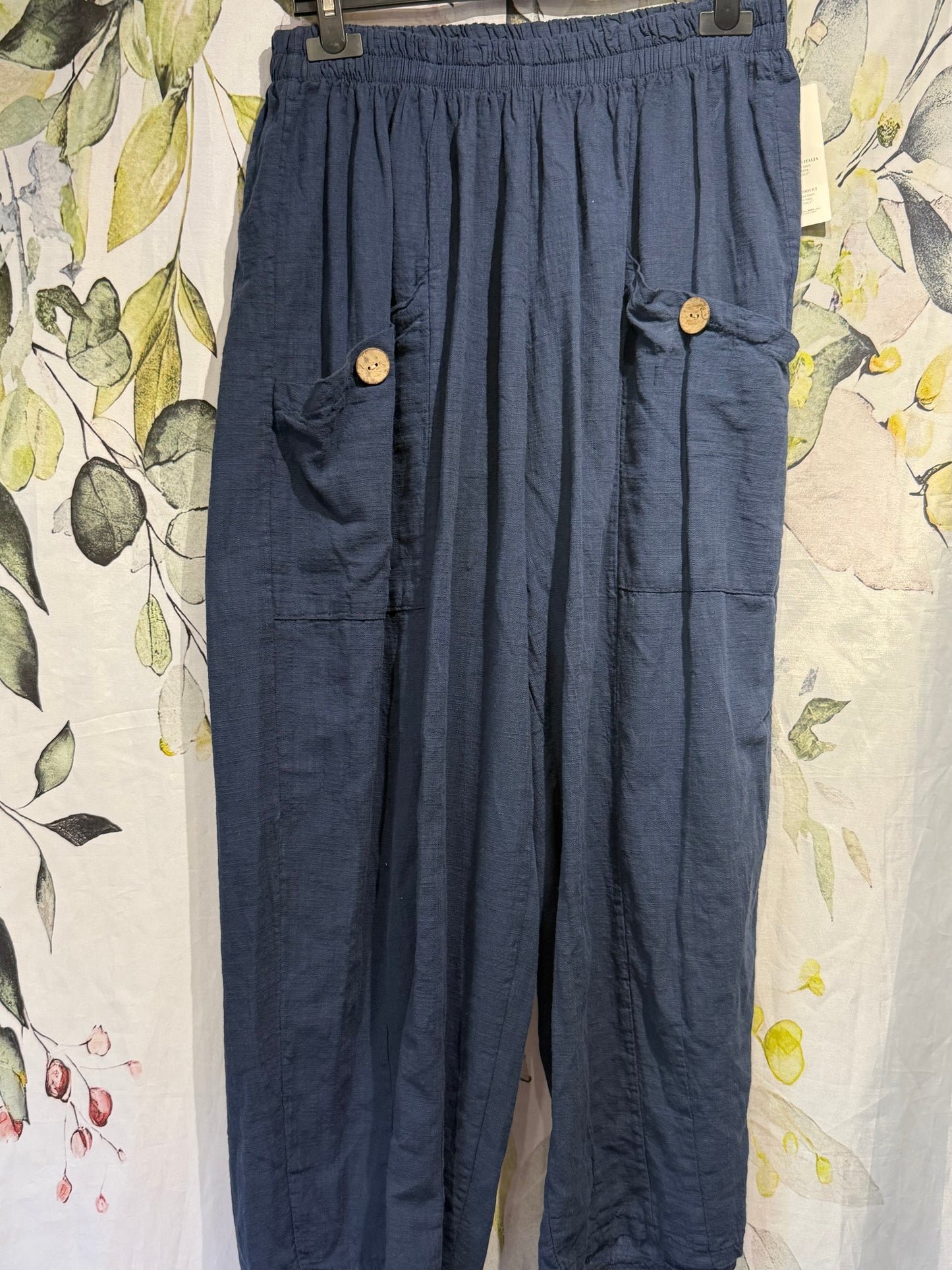 Loose Cotton Trousers