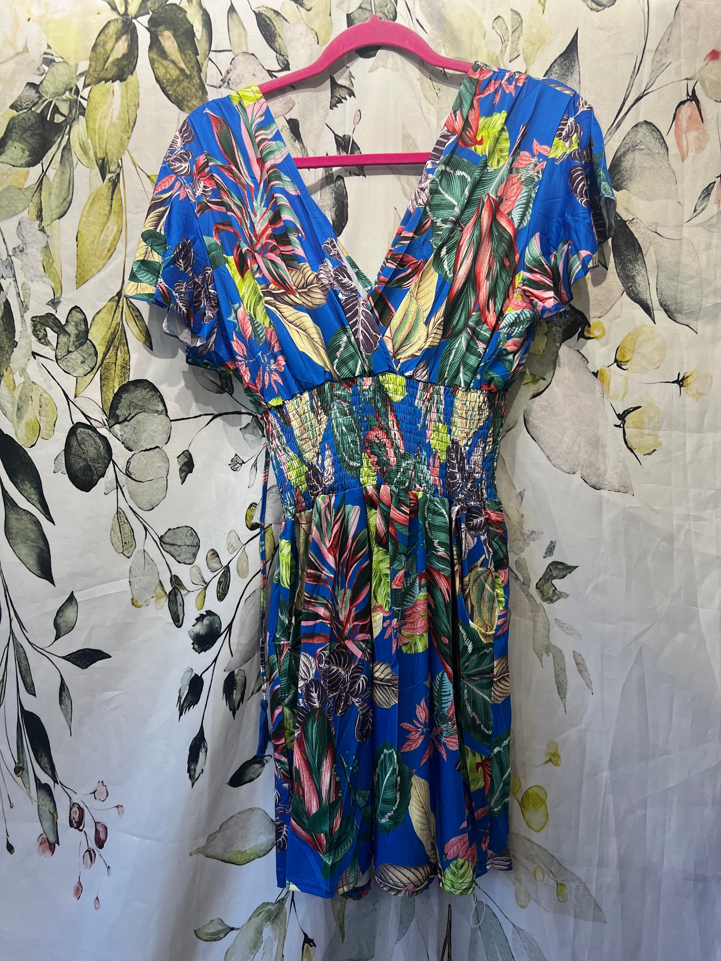 Tropical Print Playsuit