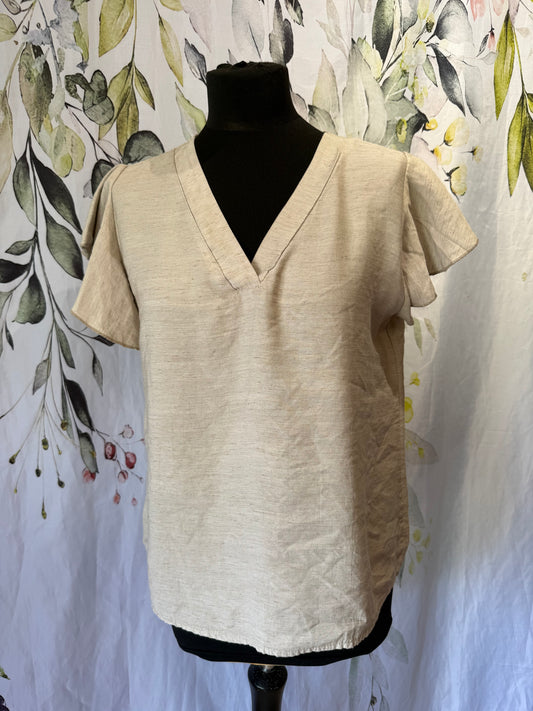 Flutter Sleeve Top