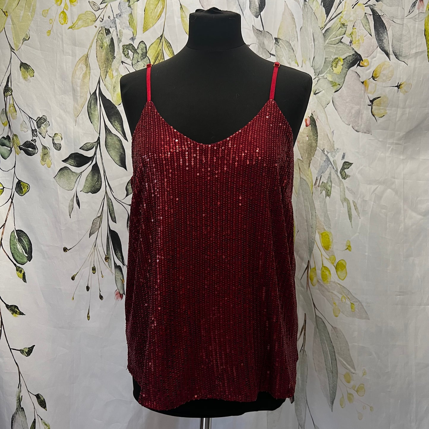 Sequin Cami Top