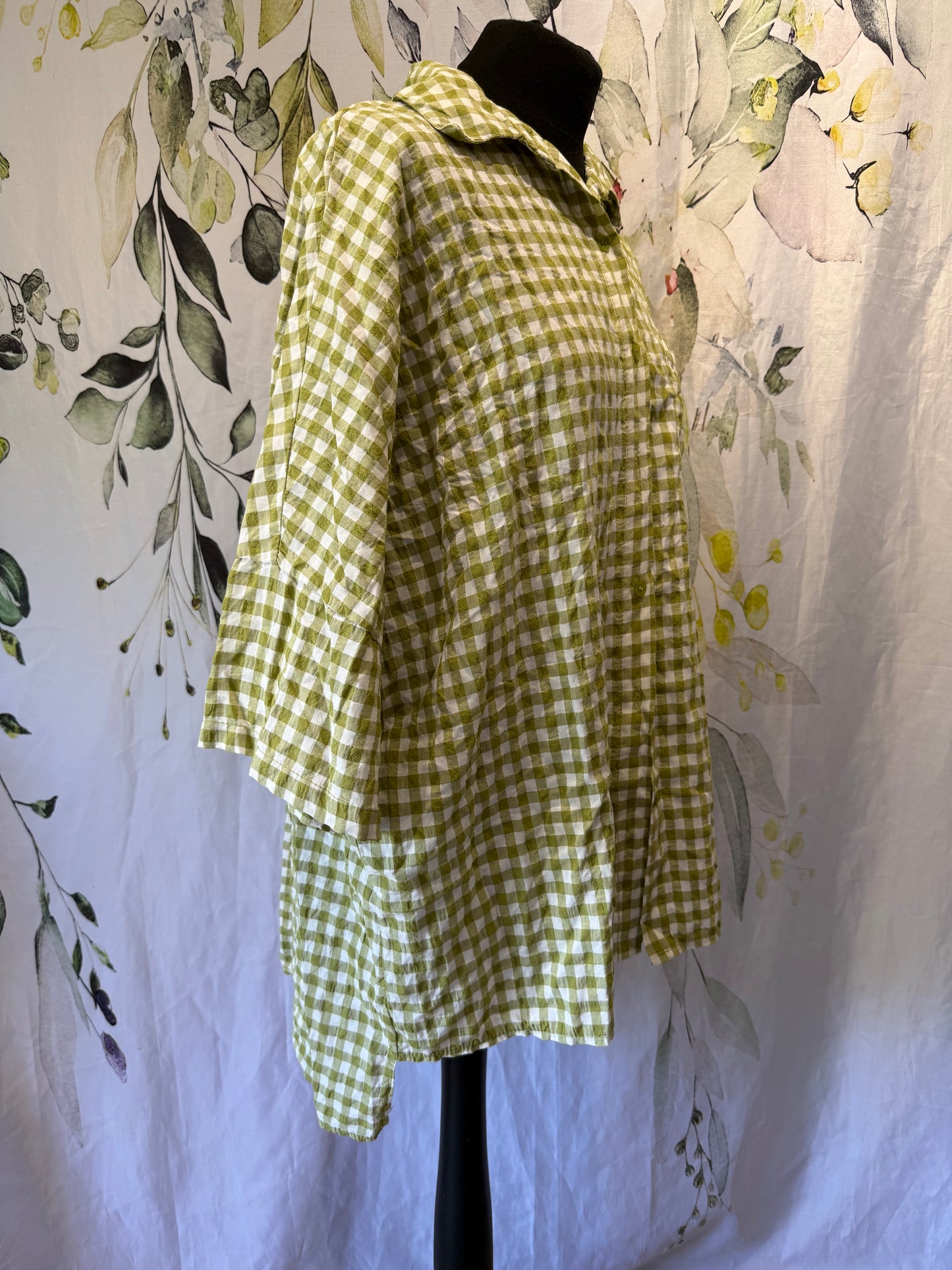 Oversized Gingham Shirt