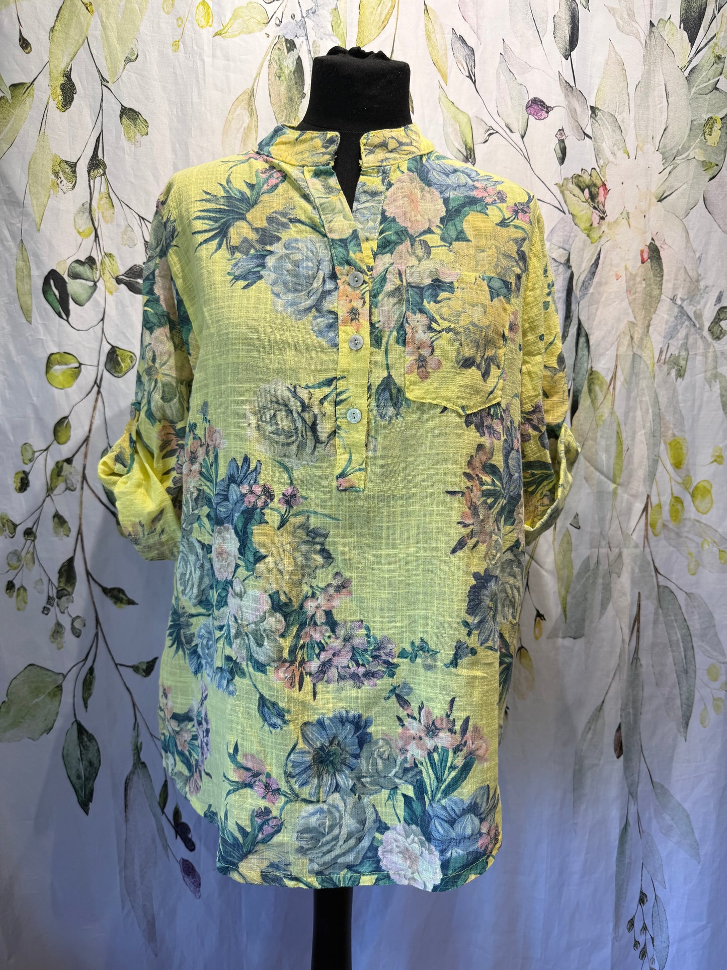 Floral Cotton Shirt