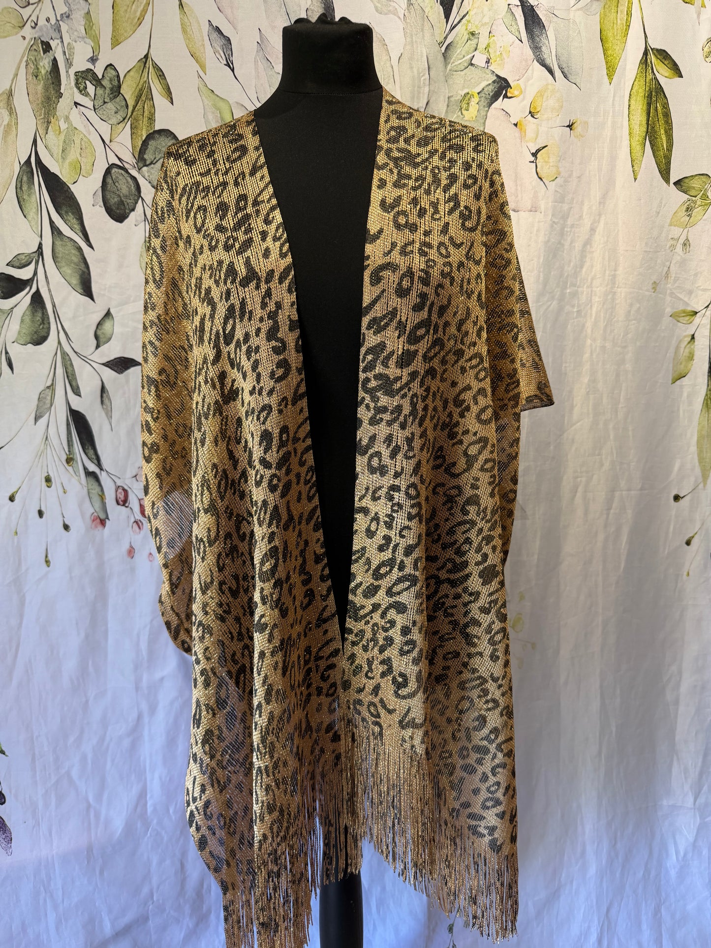 Animal Print Cover Up