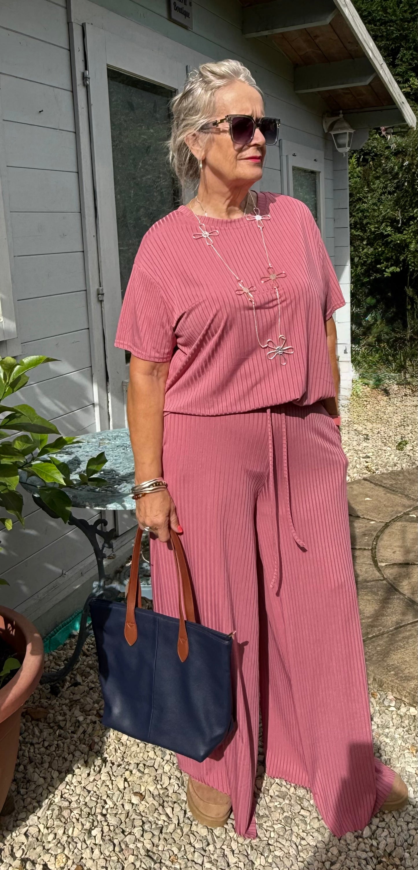 Wide Leg Lounge Suit