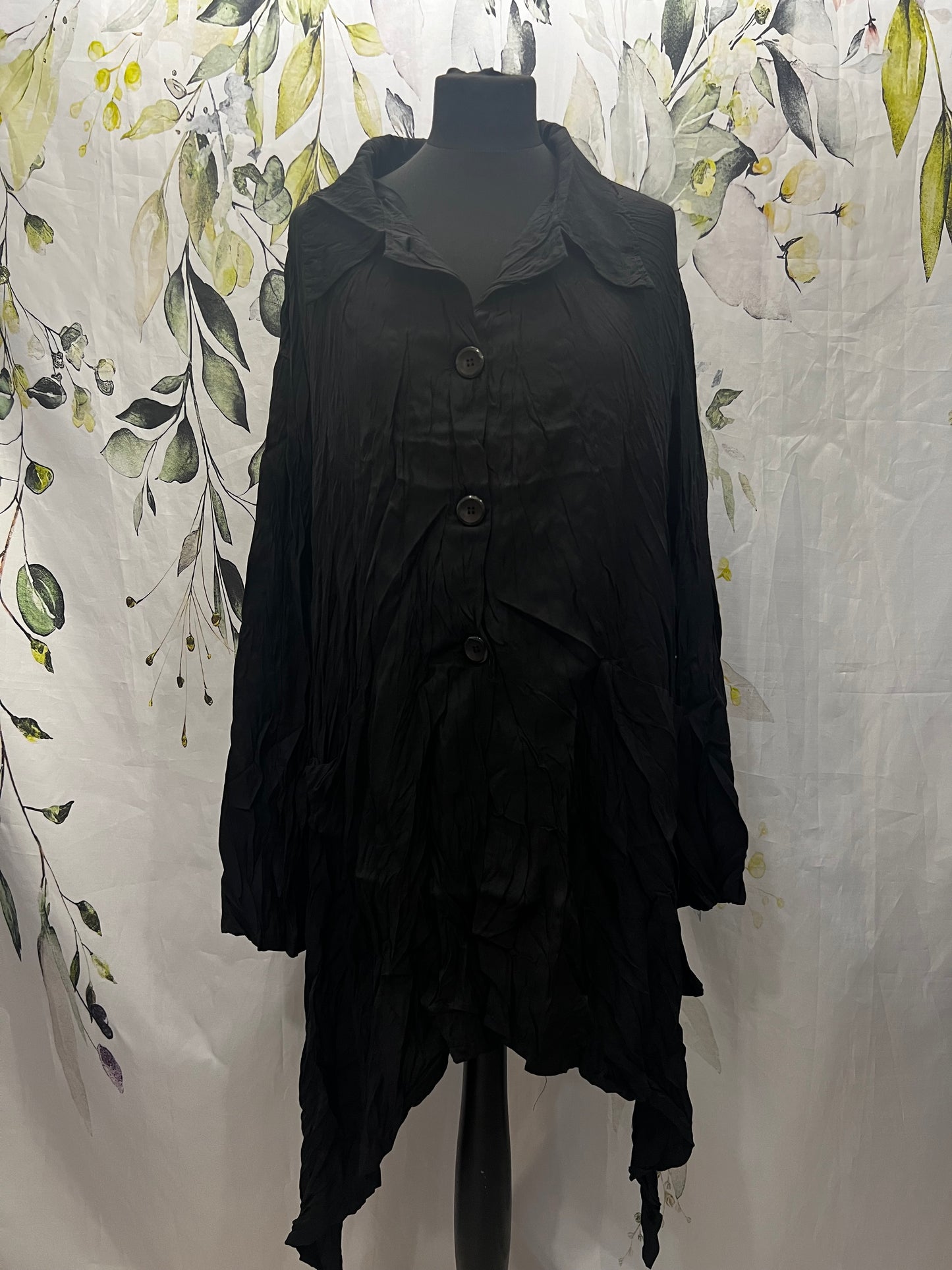 Oversized Crinkle Shirt