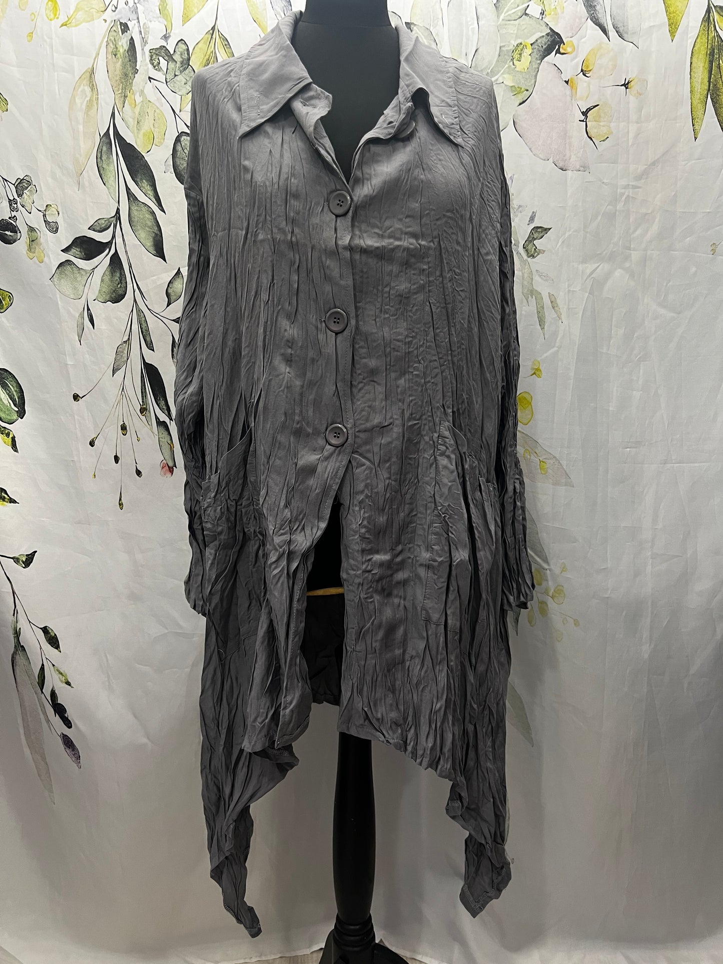 Oversized Crinkle Shirt
