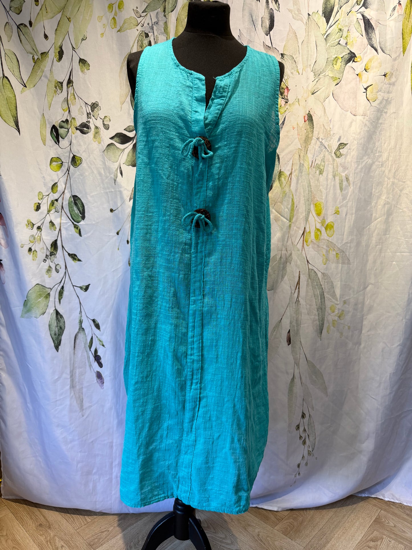 Cotton Toggle Dress