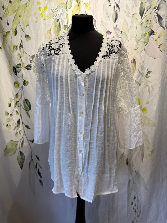 Lace Detail Blouse
