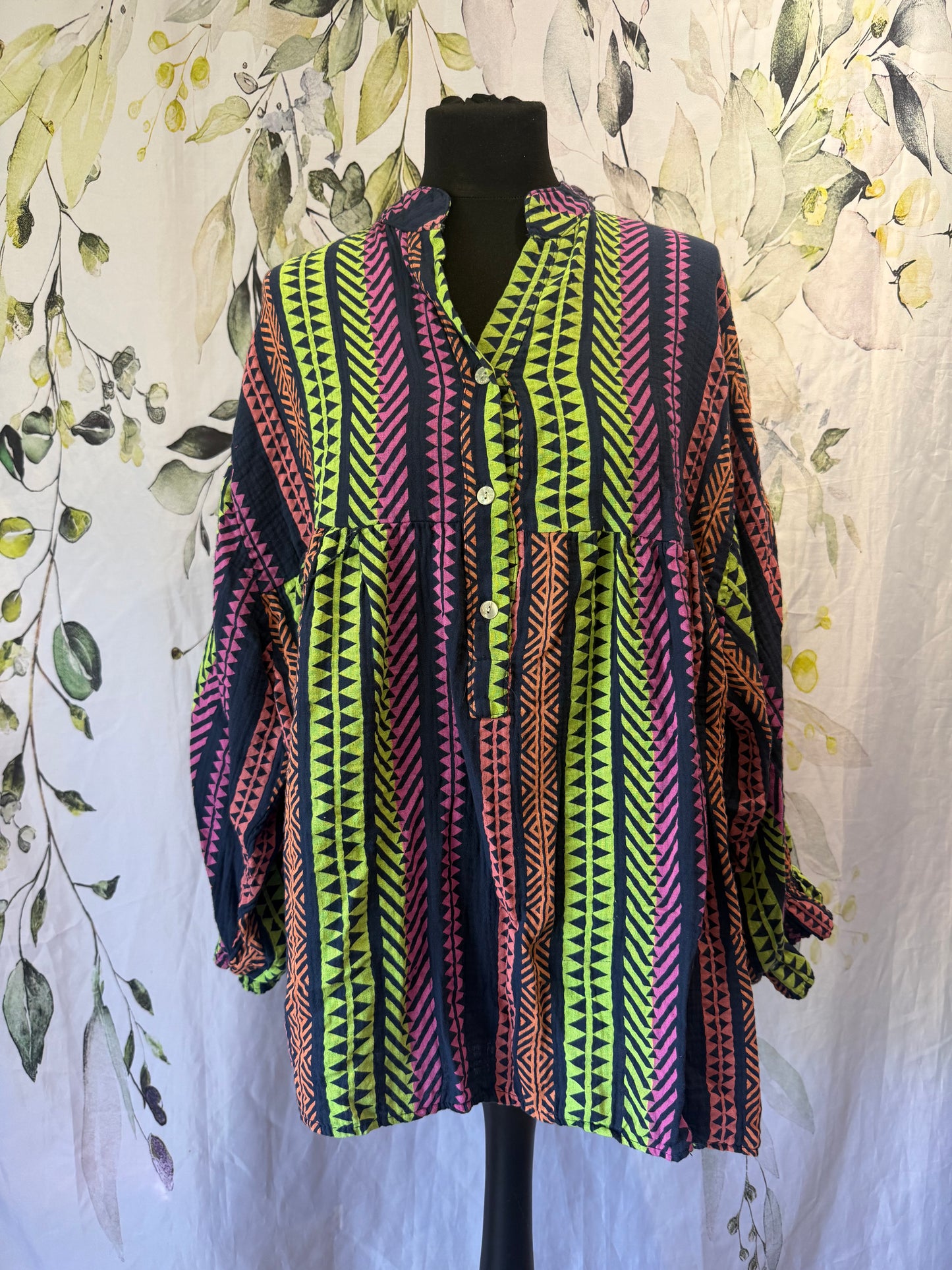 Neon Smock Top